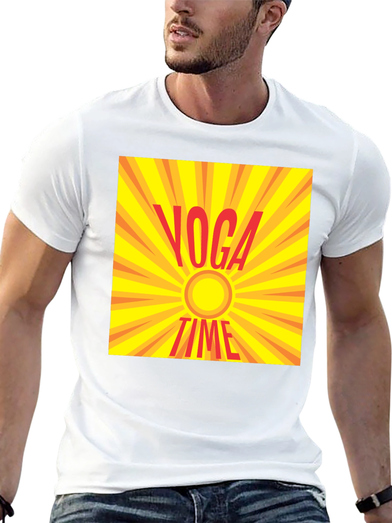 Yoga Time Graphic T-Shirt