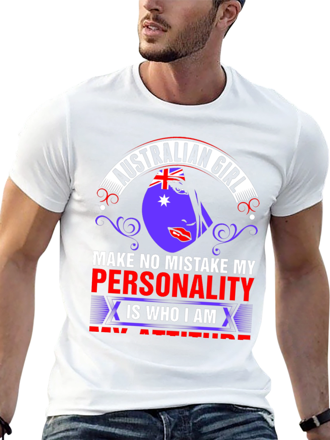 Australian Girl T-Shirt - Personality & Attitude