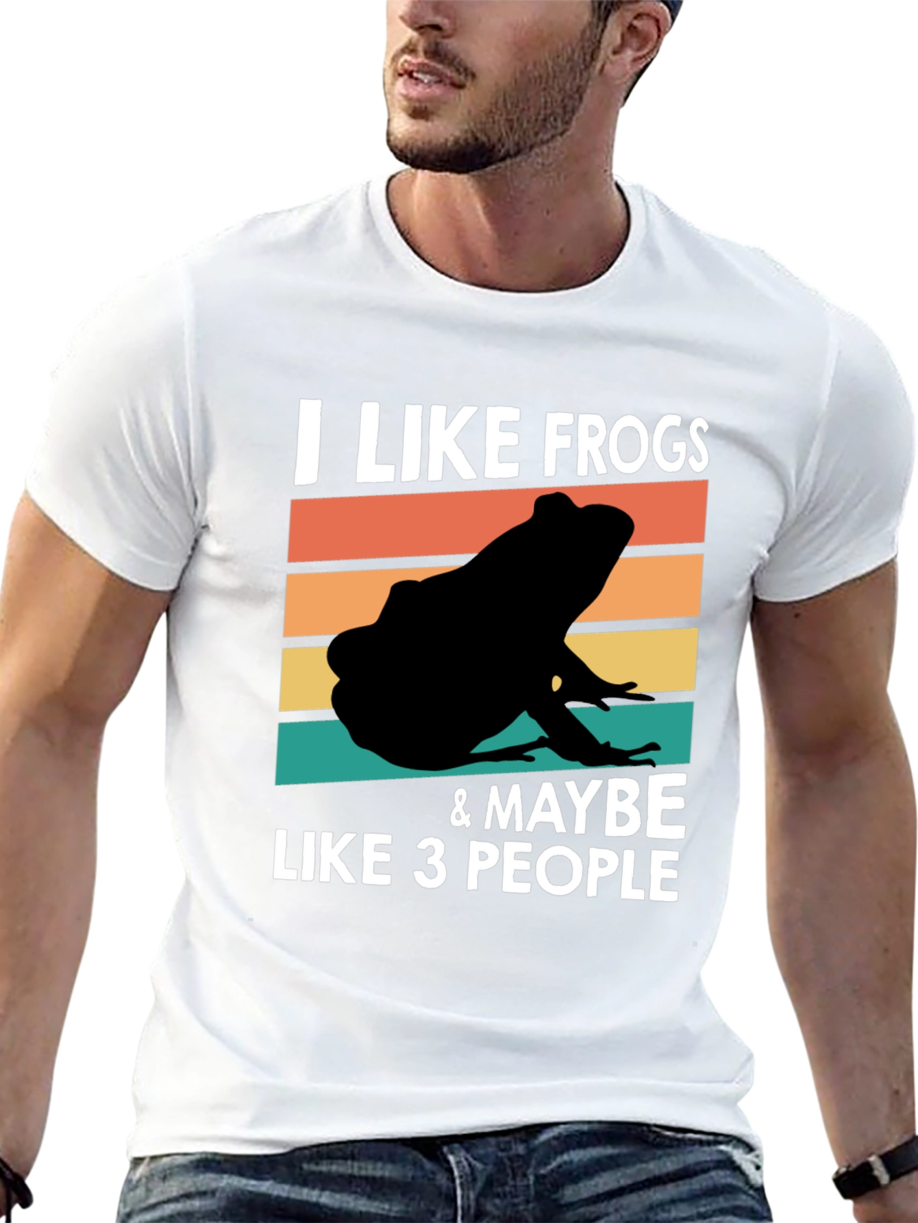 I Like Frogs & Maybe Like 3 People T-Shirt