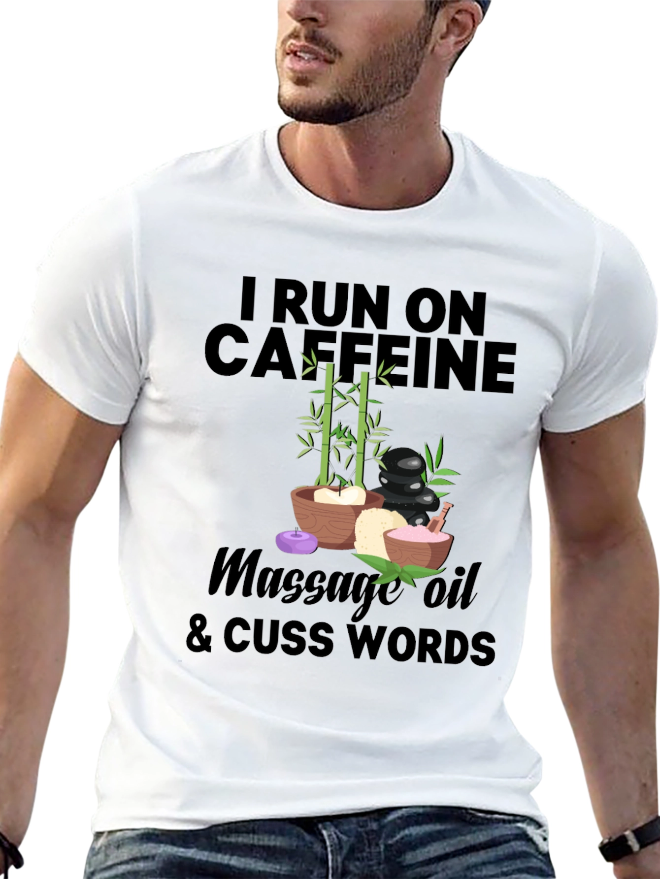 Caffeine & Cuss Words T-Shirt