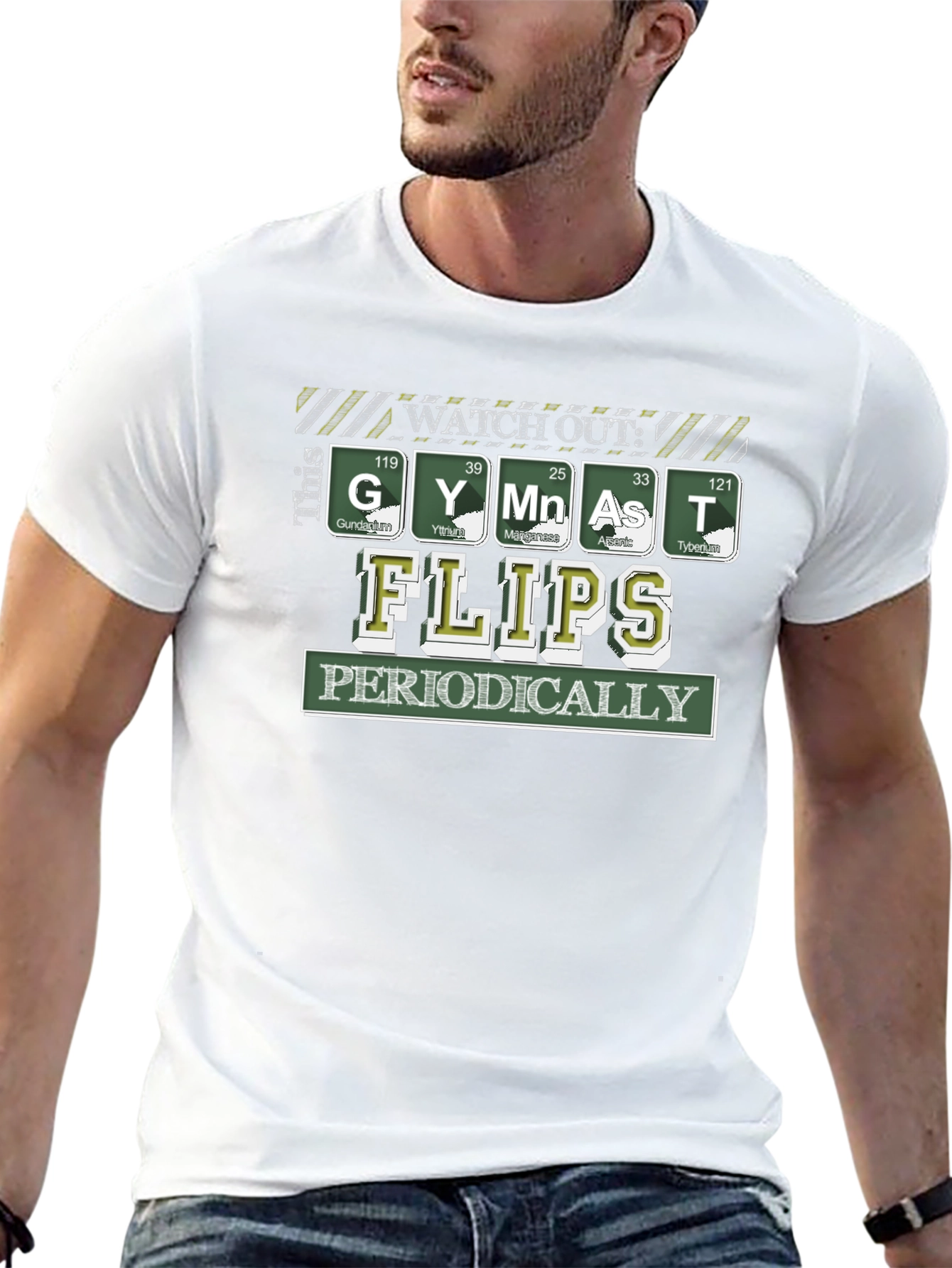 Watch Out Gymnast Flips Periodically T-Shirt