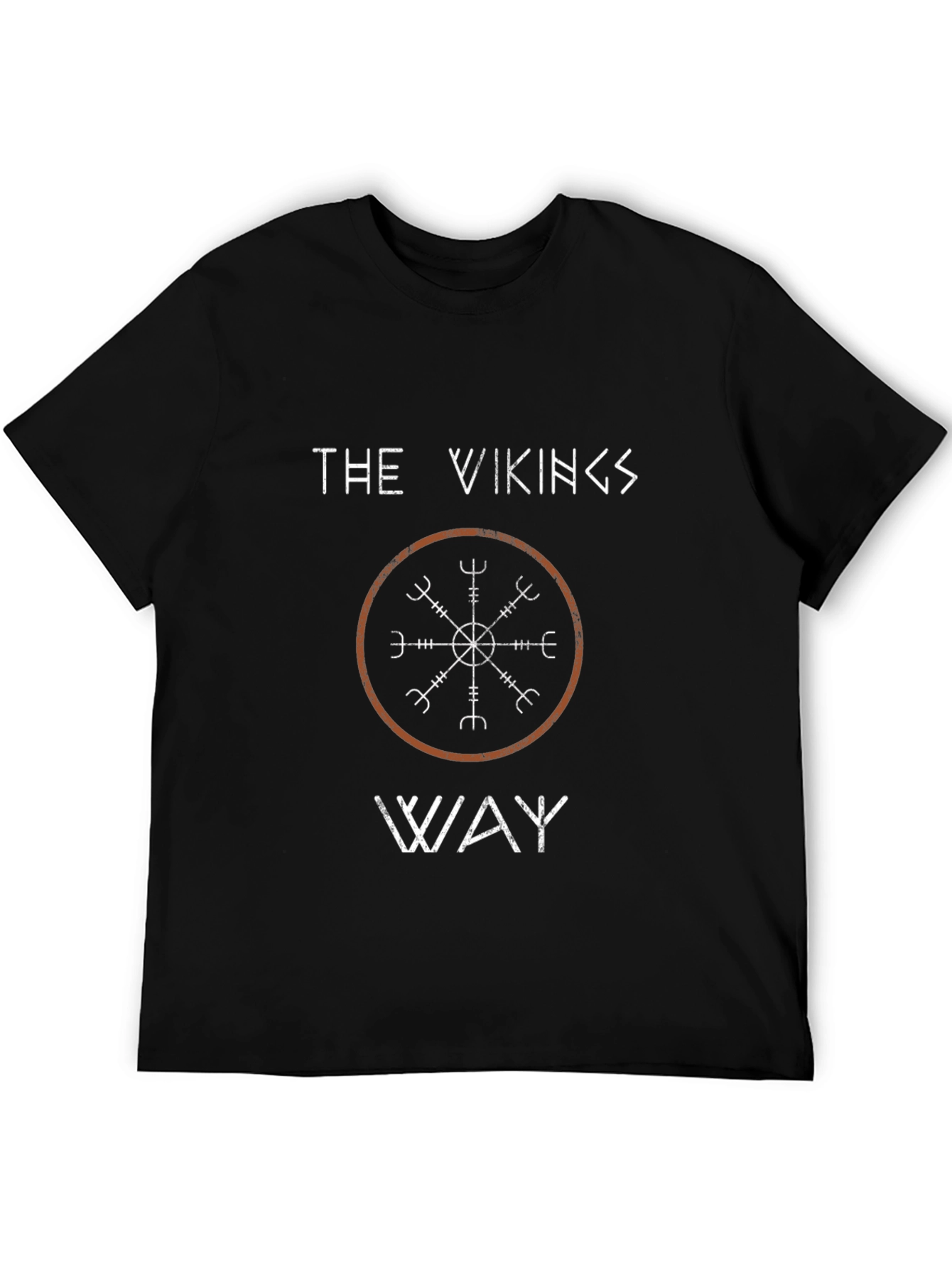 The Vikings Way Black Graphic Tee