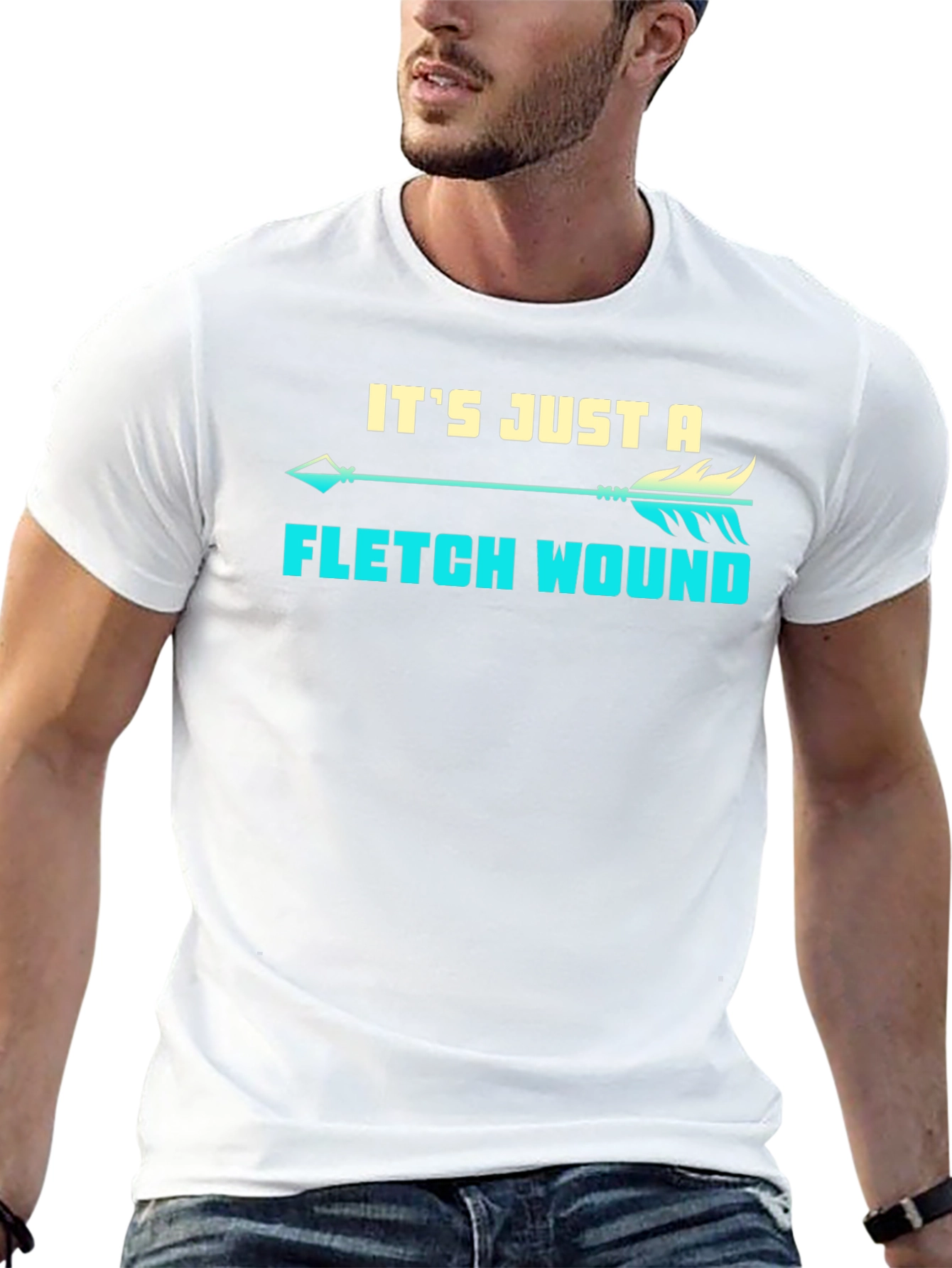 Fletch Wound Graphic T-Shirt