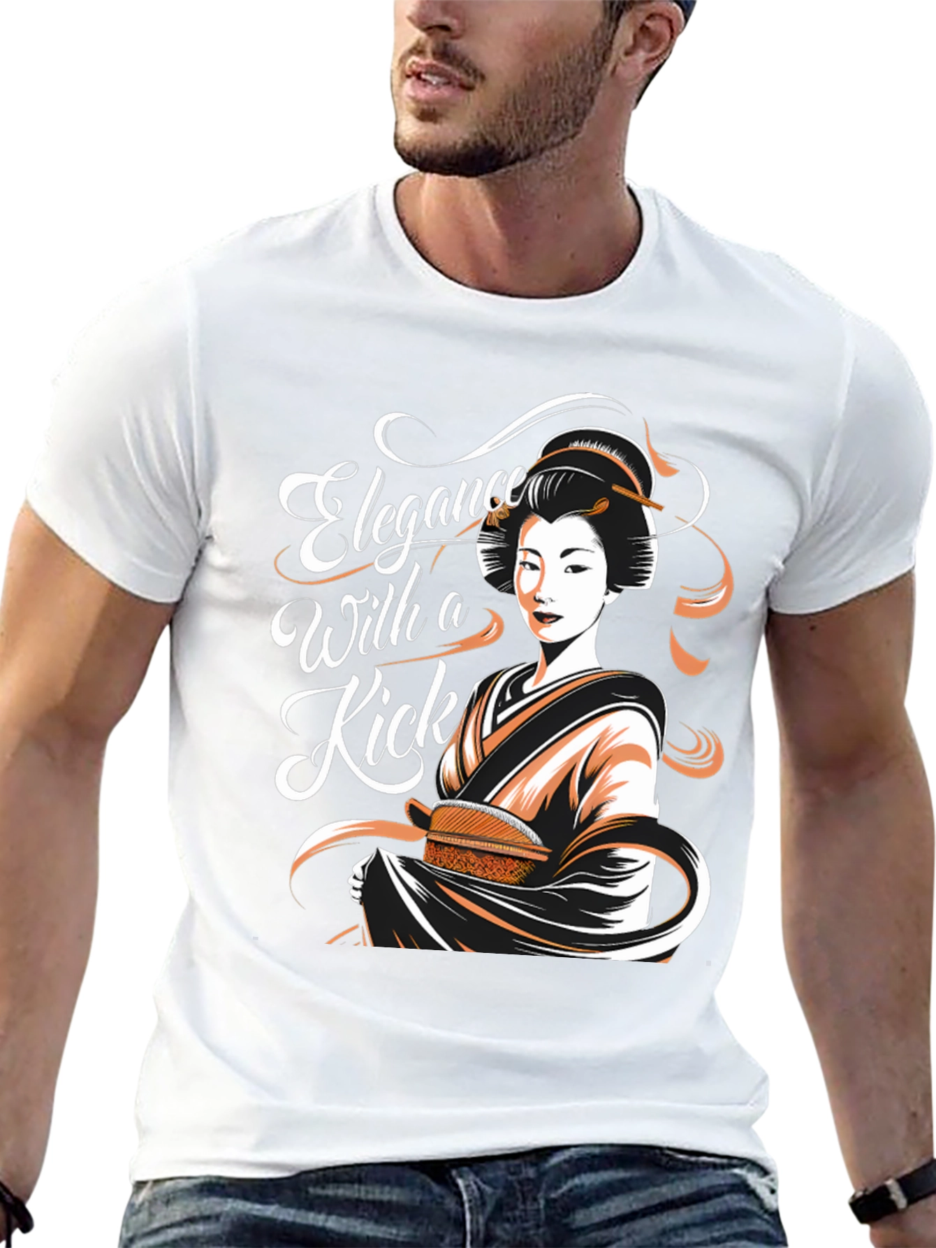 Elegance With a Kick Graphic Tee