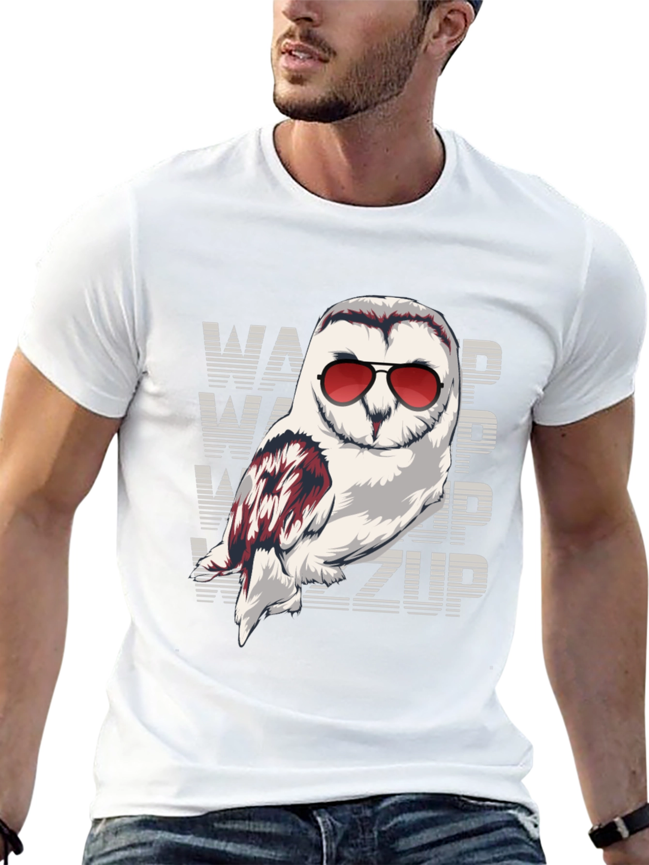 Cool Owl T-Shirt - Wazzup