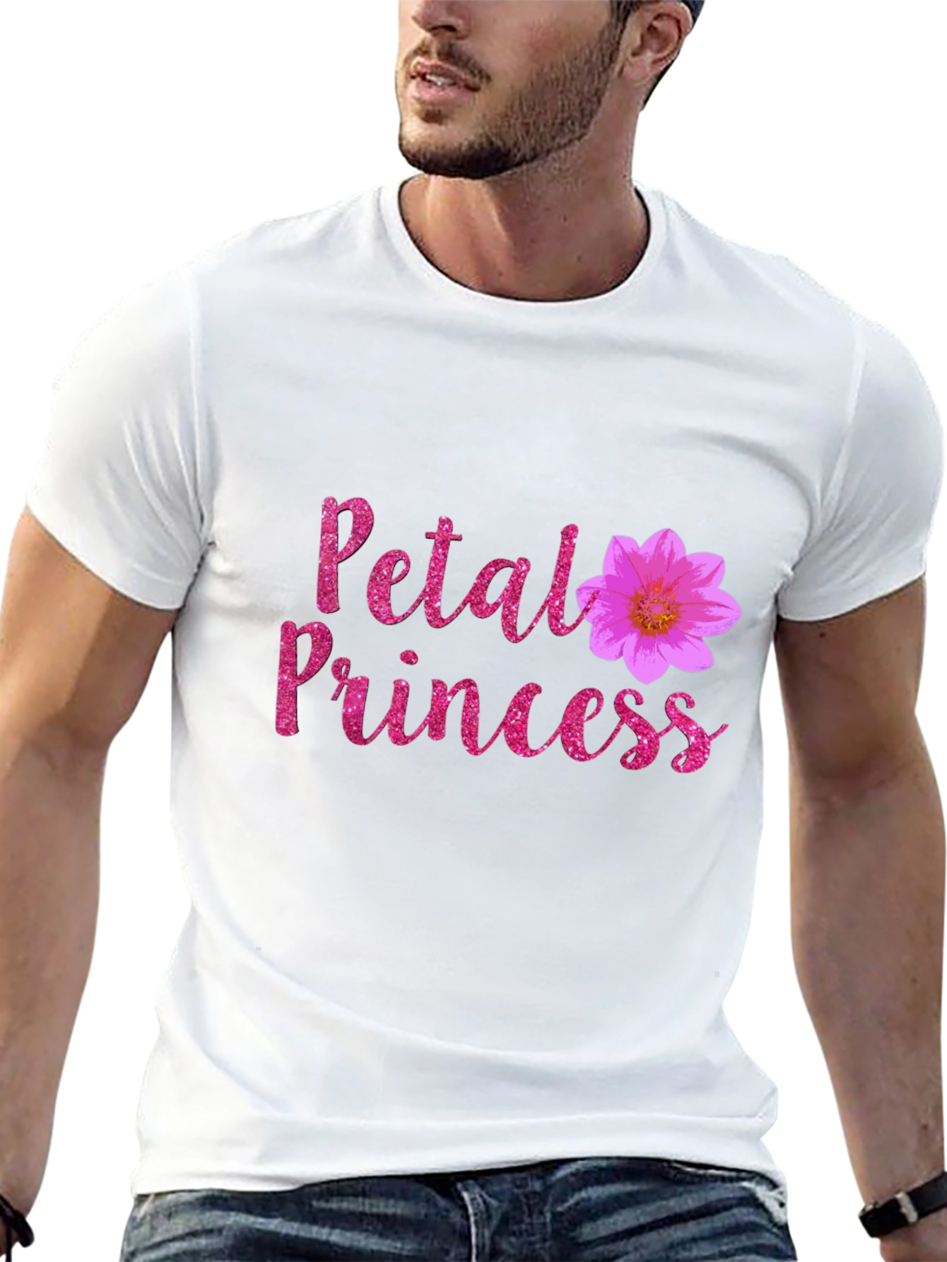 Petal Princess Black T-Shirt