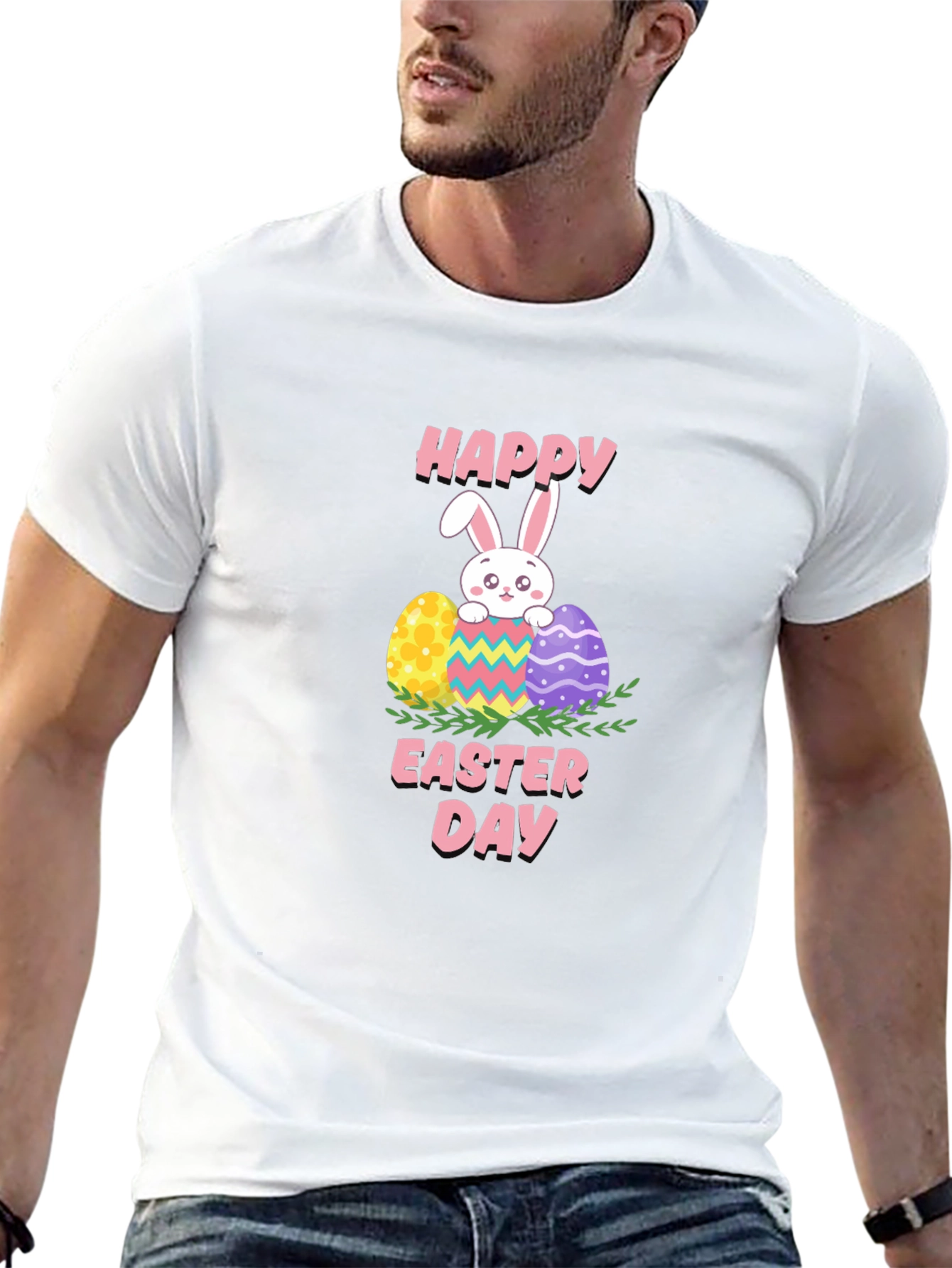 Happy Easter Day Bunny T-Shirt
