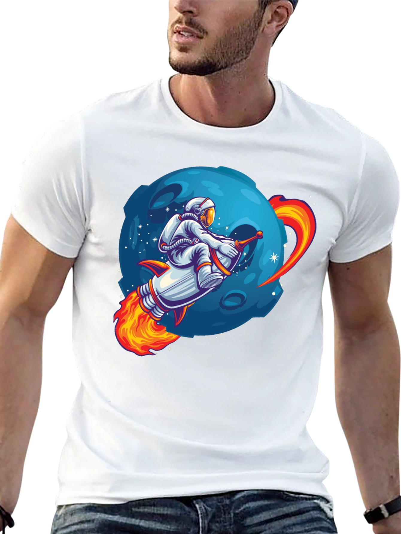 Astronaut Rocket Ride T-Shirt