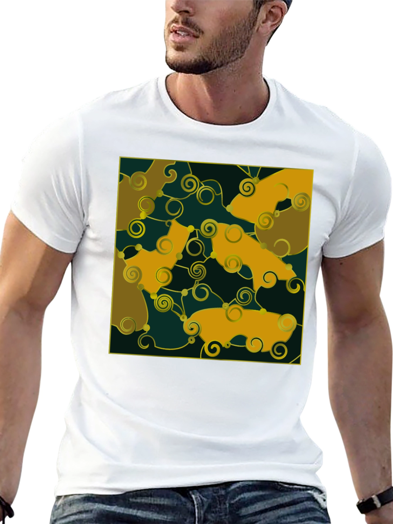 Abstract Art T-Shirt: Stylish Graphic Tee