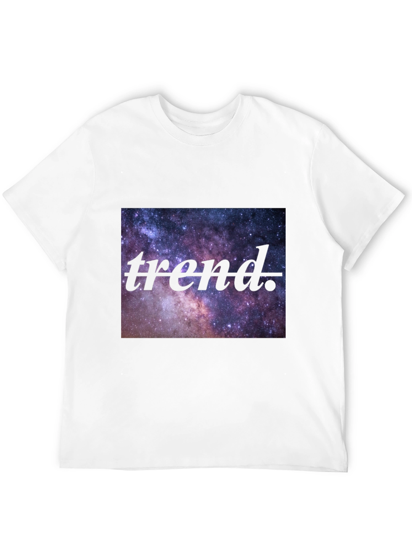 Galaxy Trend Mens Black T-Shirt