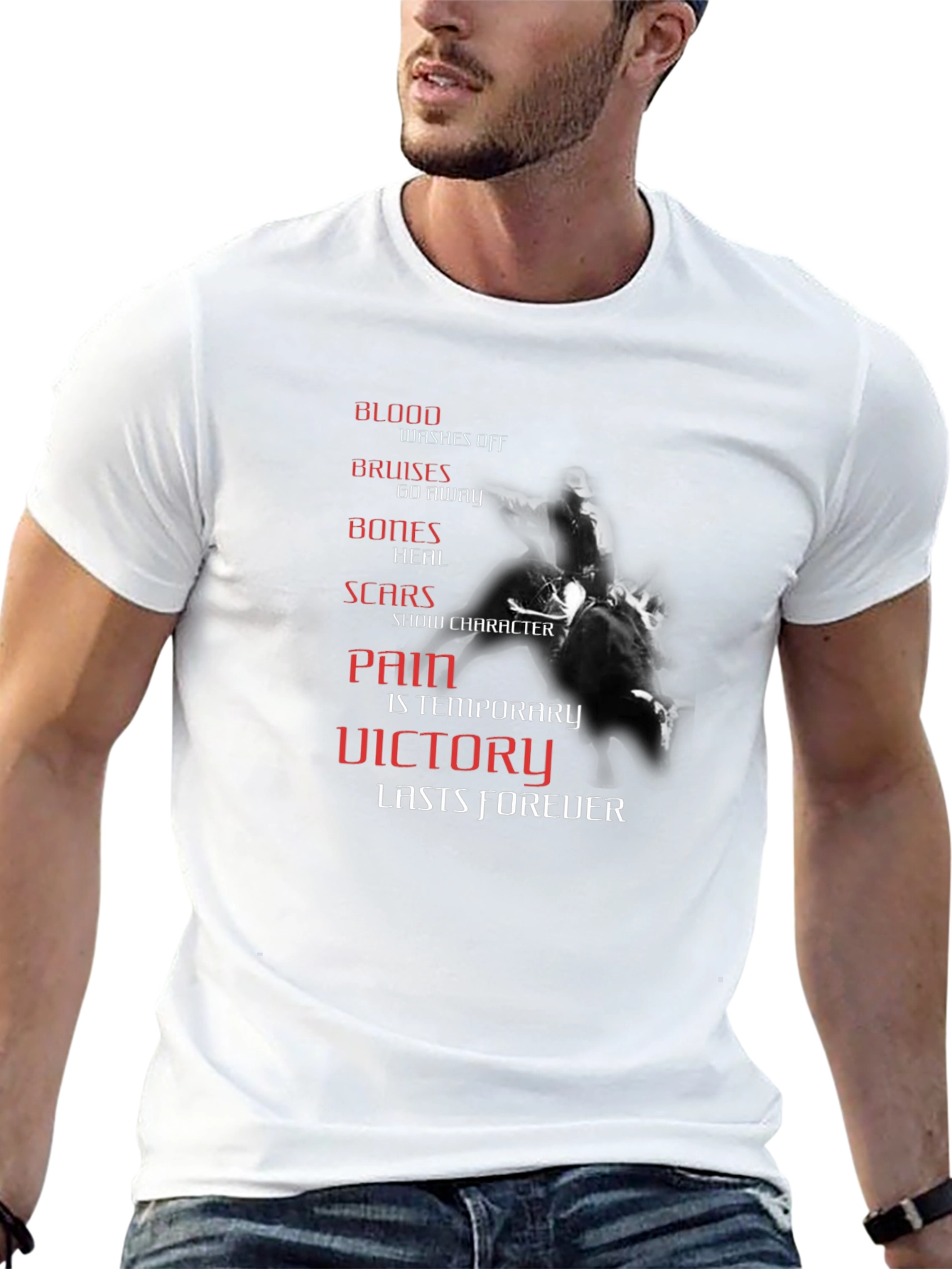 Victory Lasts Forever Graphic T-Shirt
