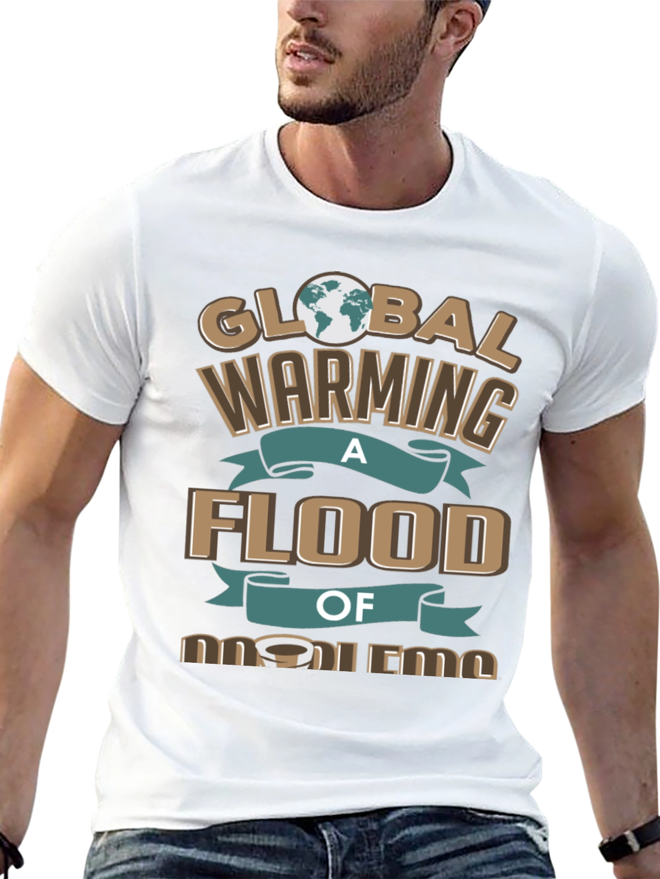 Global Warming T-Shirt: Flood of Problems