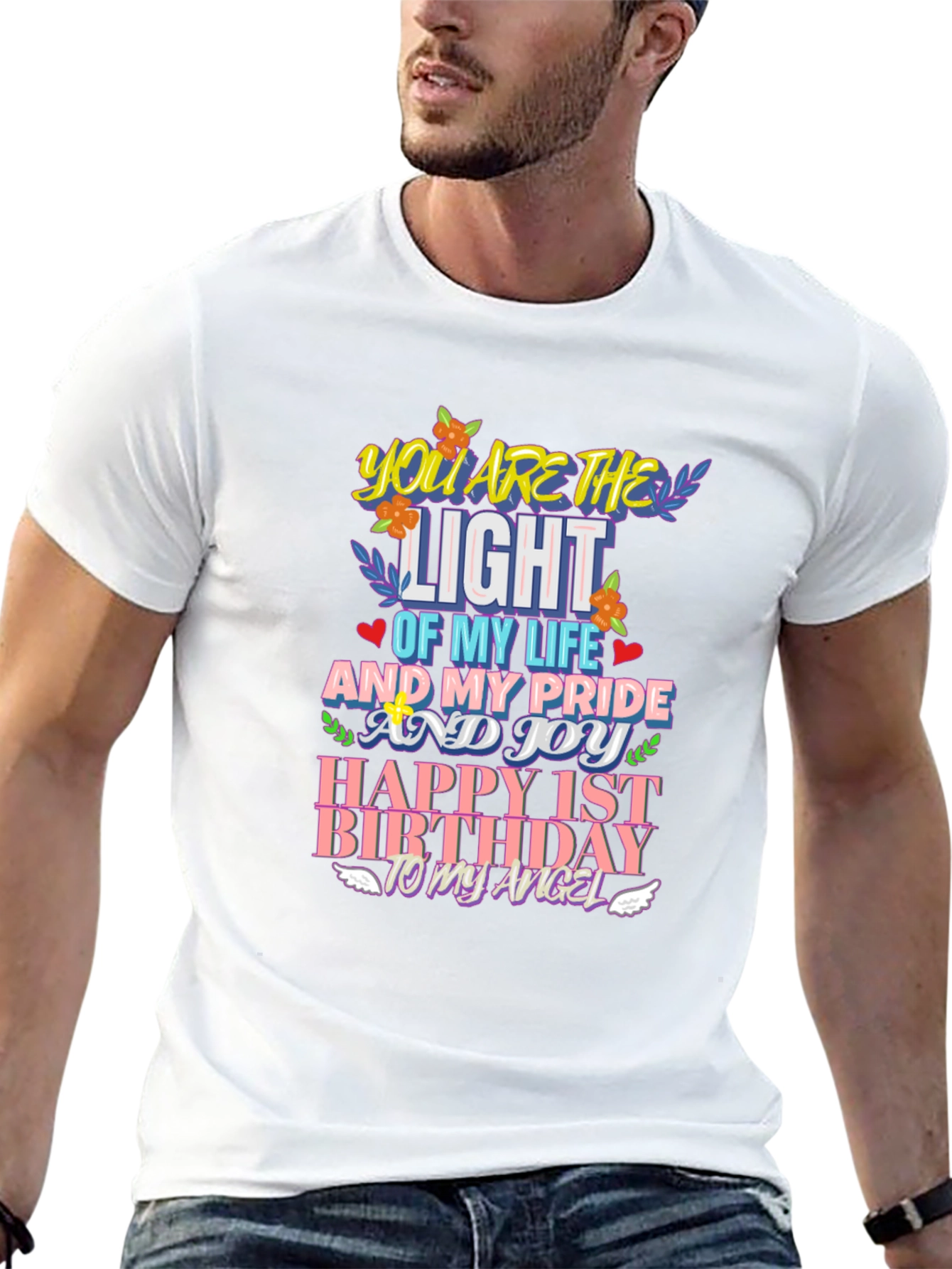You Are The Light 1st Birthday Graphic Tee