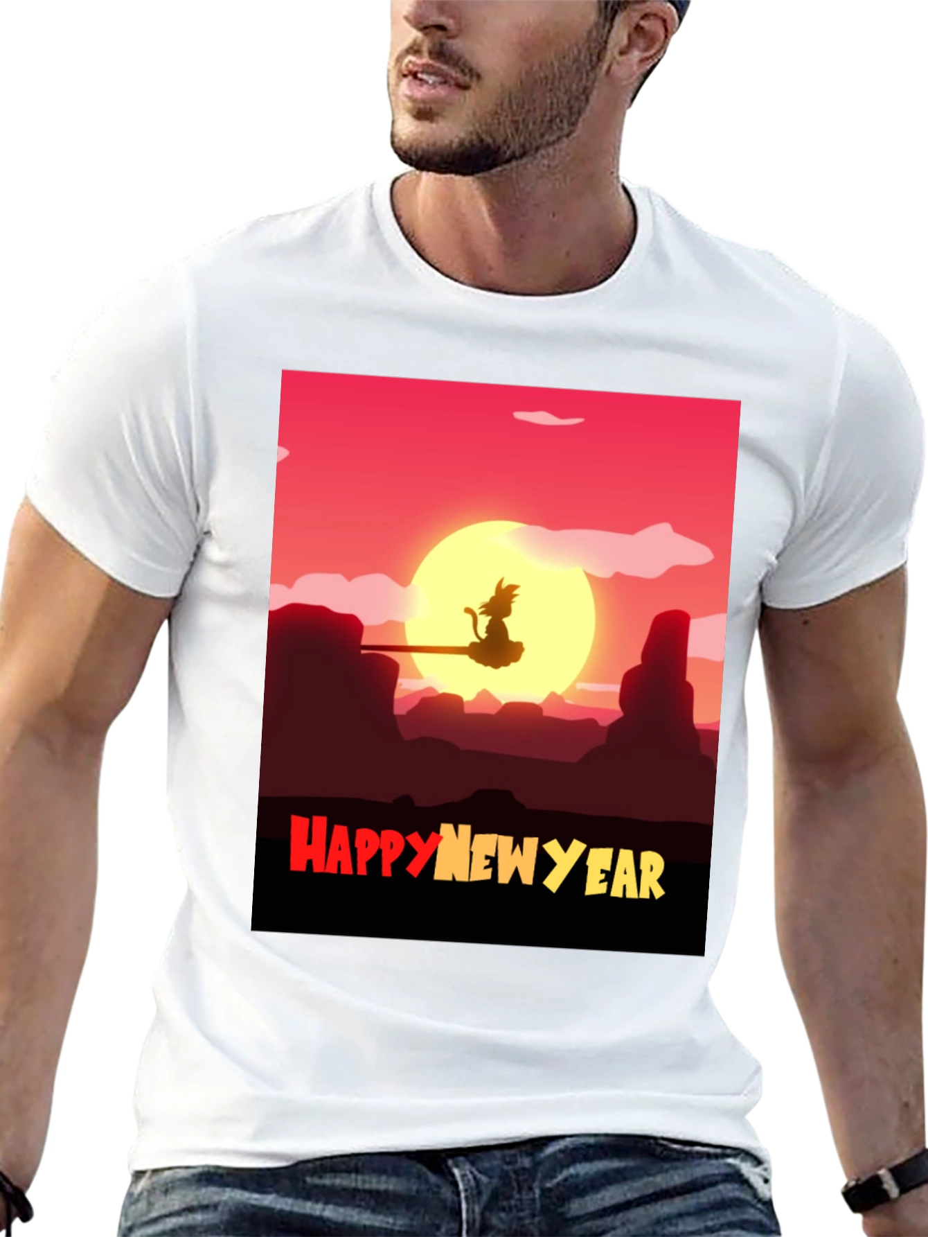 Happy New Year Anime T-Shirt