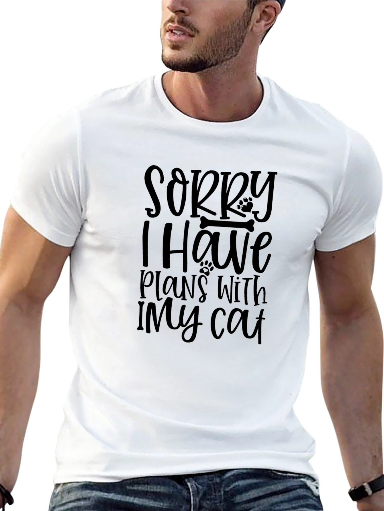 Sorry I Have Plans With My Cat T-Shirt
