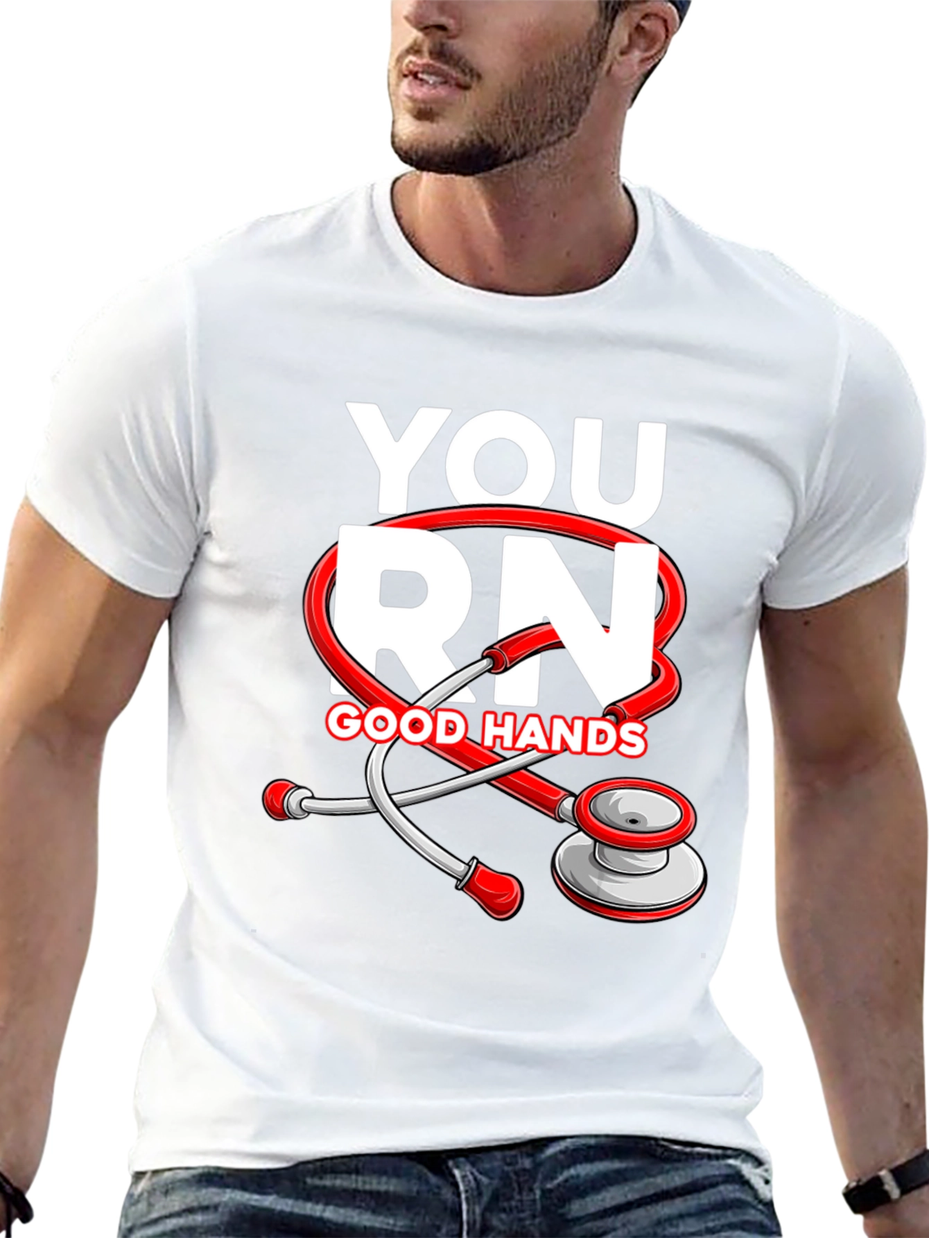 You RN Good Hands Graphic Tee