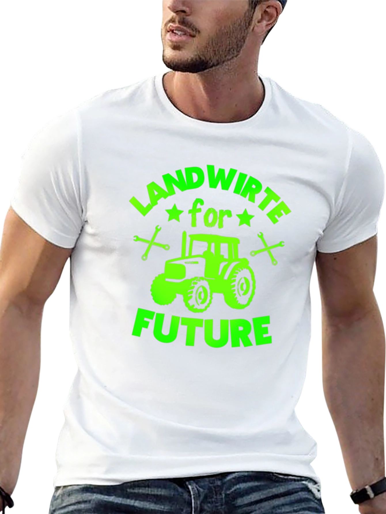 Landwirte for Future Black Graphic Tee