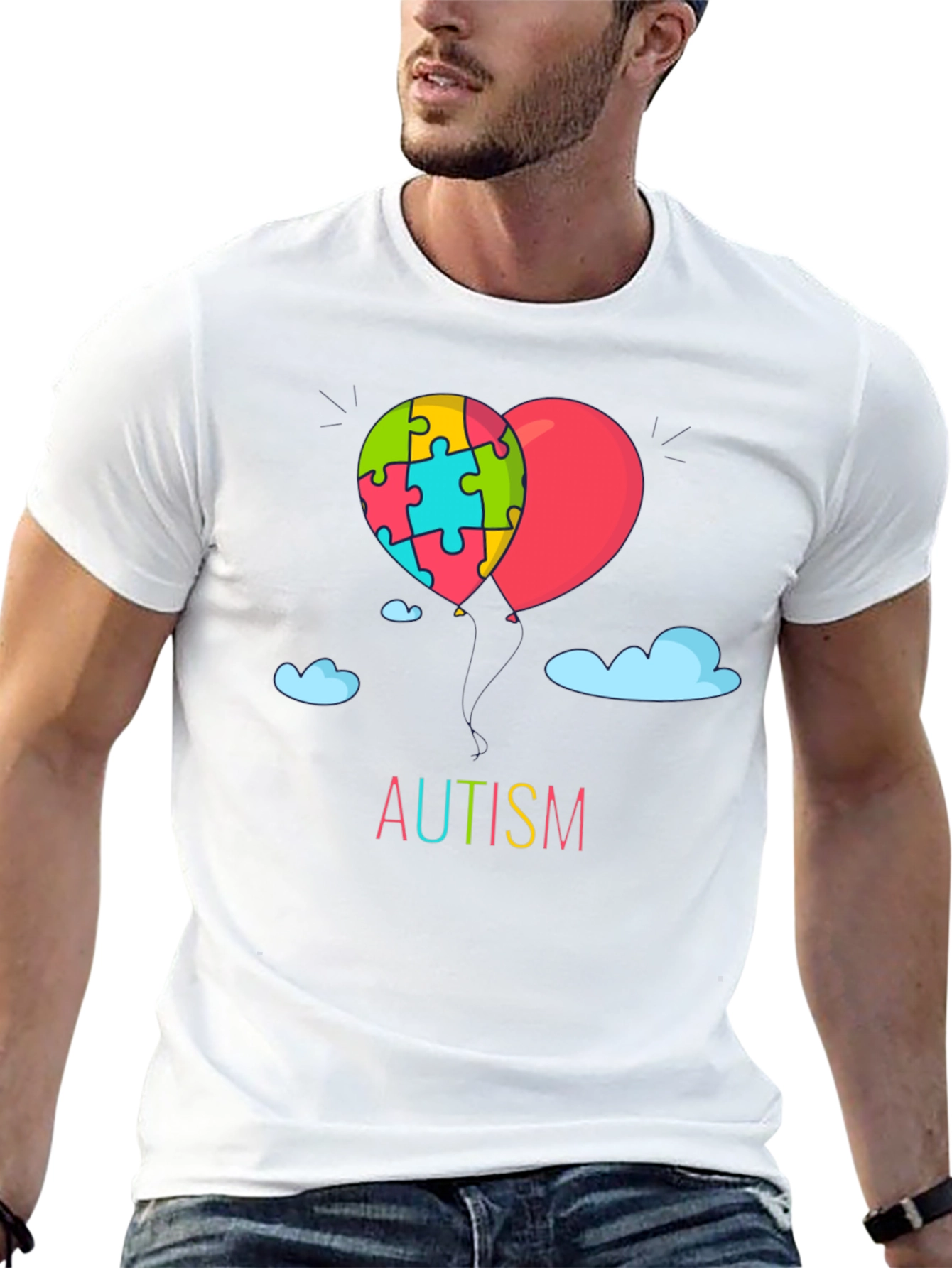 Autism Awareness Puzzle Heart T-Shirt