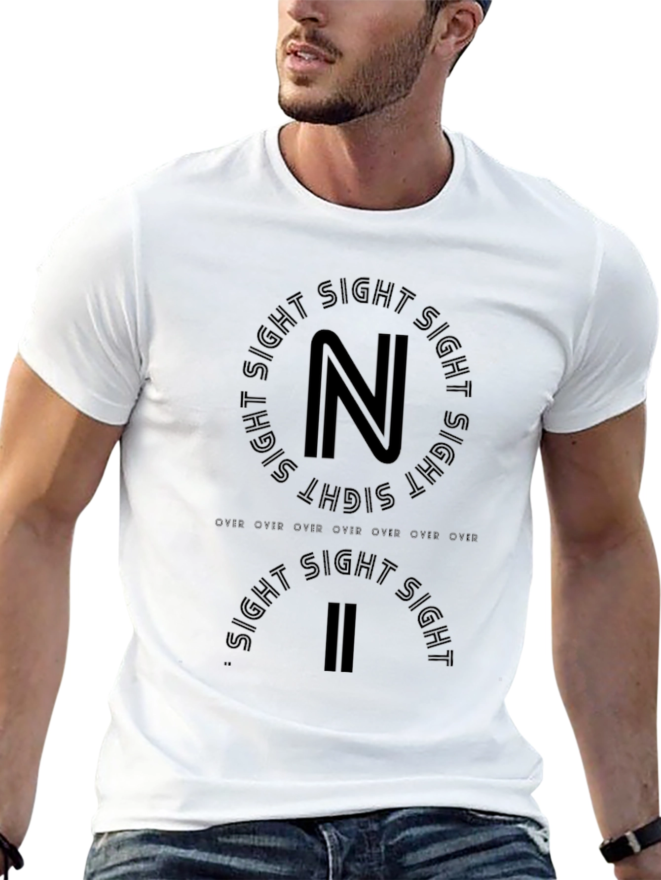 Oversight N Graphic Tee - Black