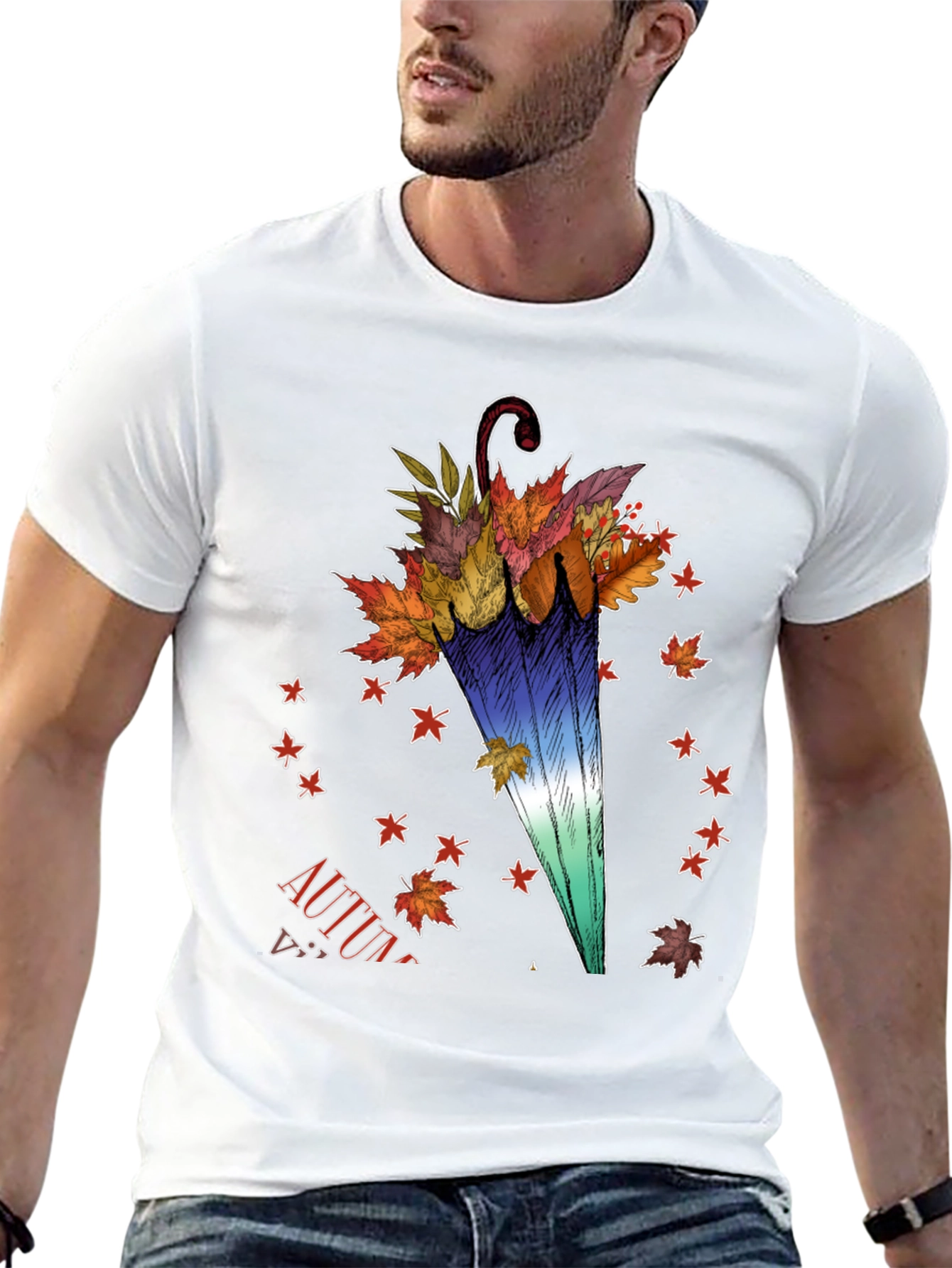 Autumn Umbrella T-Shirt