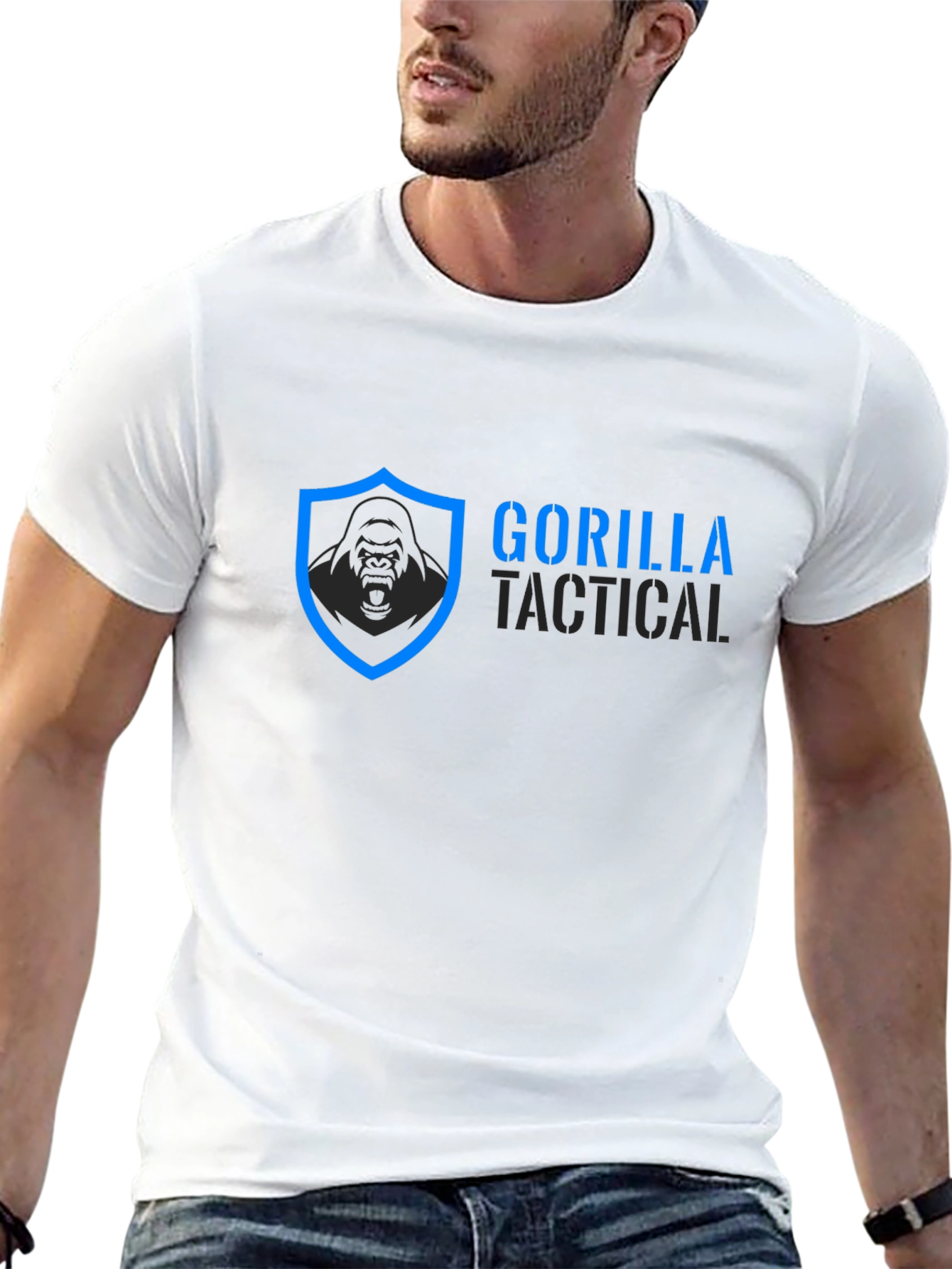 Gorilla Tactical Graphic Tee - Black