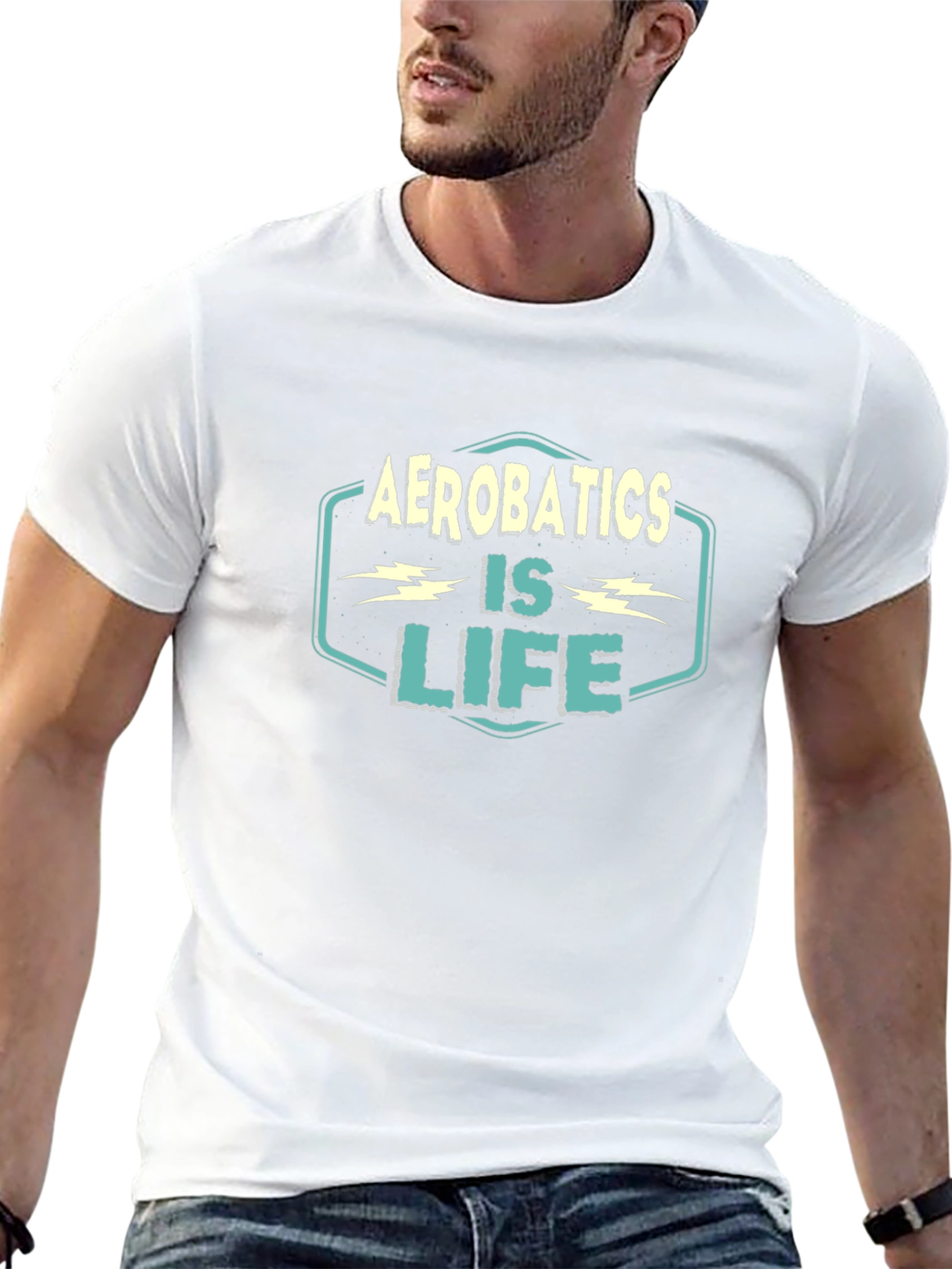Aerobatics is Life T-Shirt - Black Graphic Tee