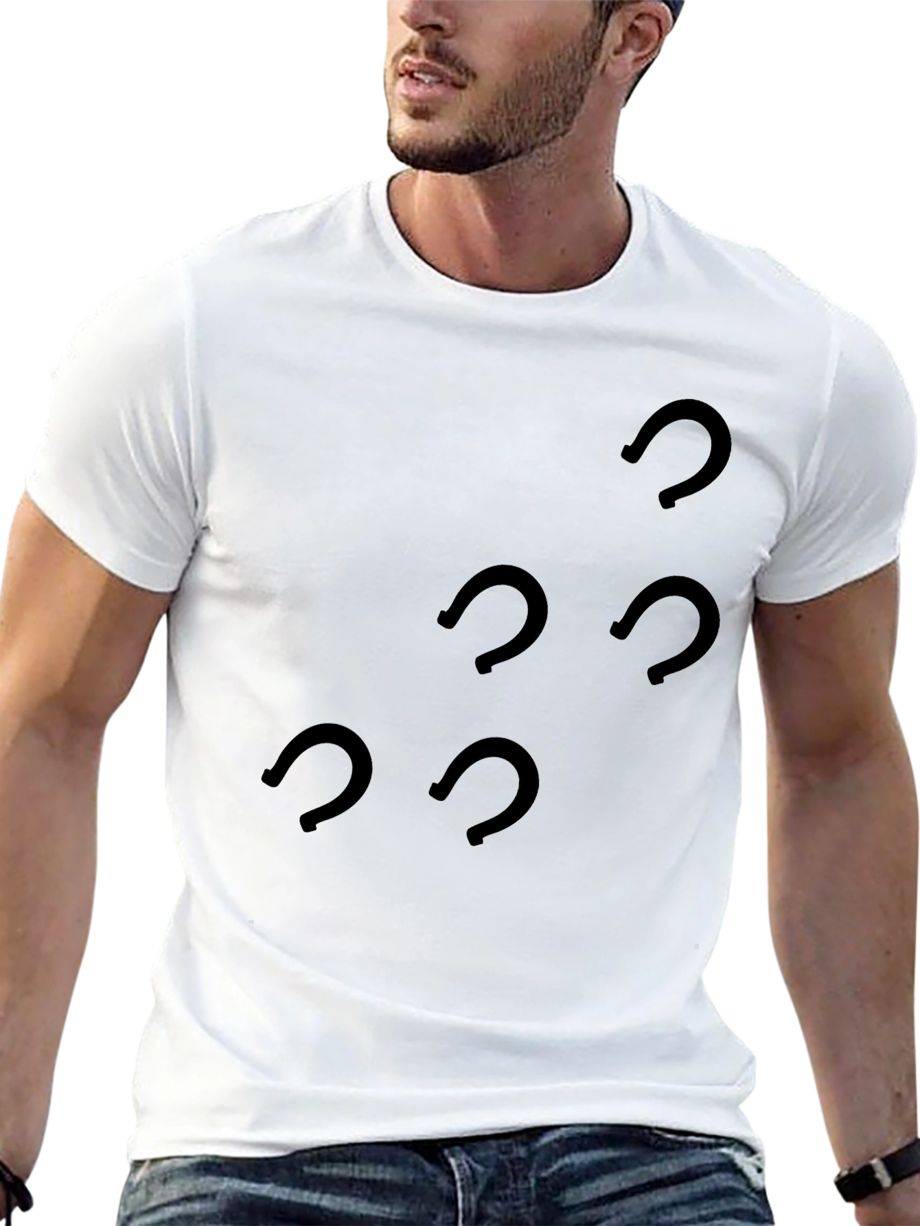 Lucky Horseshoe Graphic Tee - Black