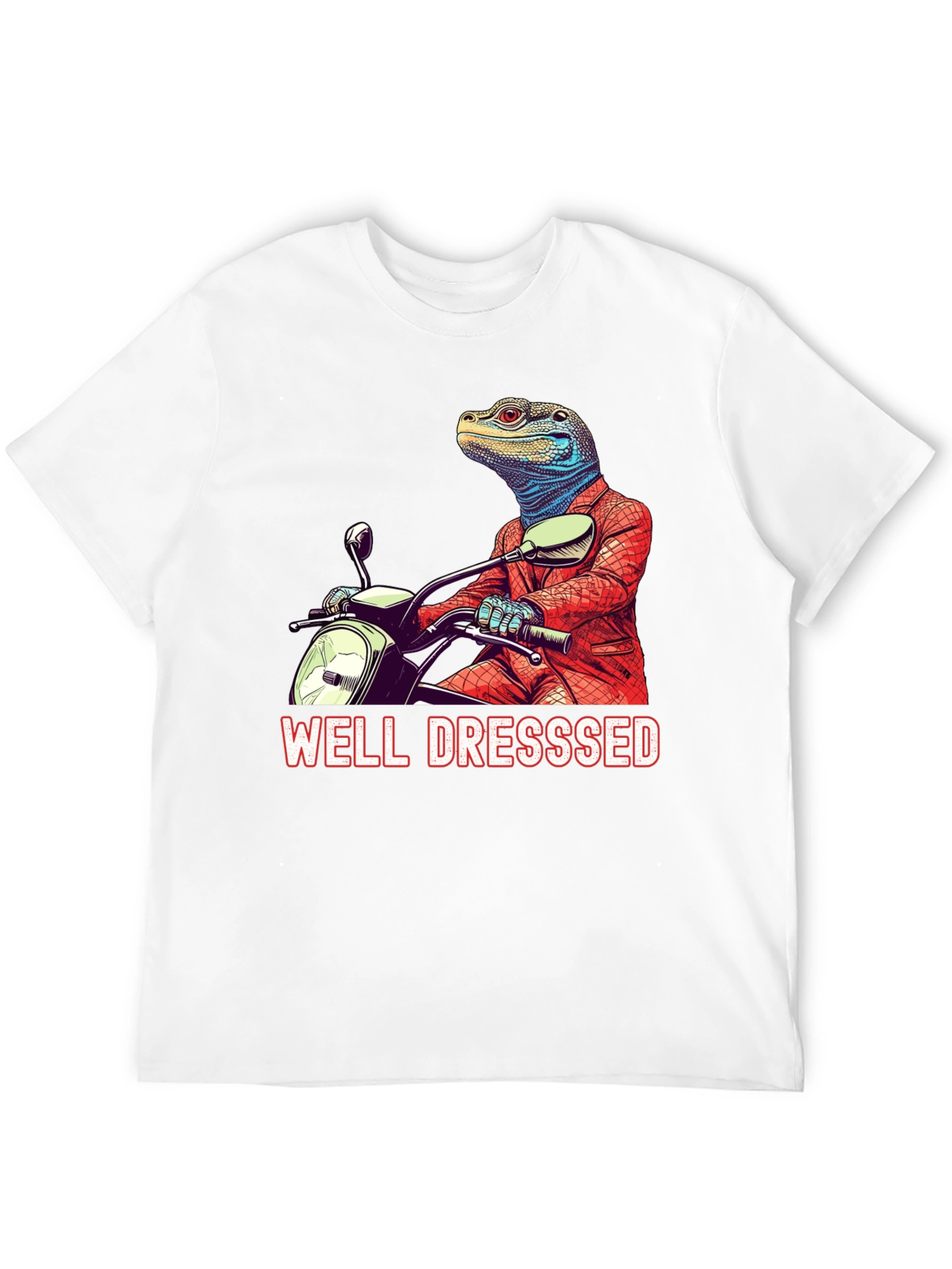 Well Dressed Lizard Rider Tee