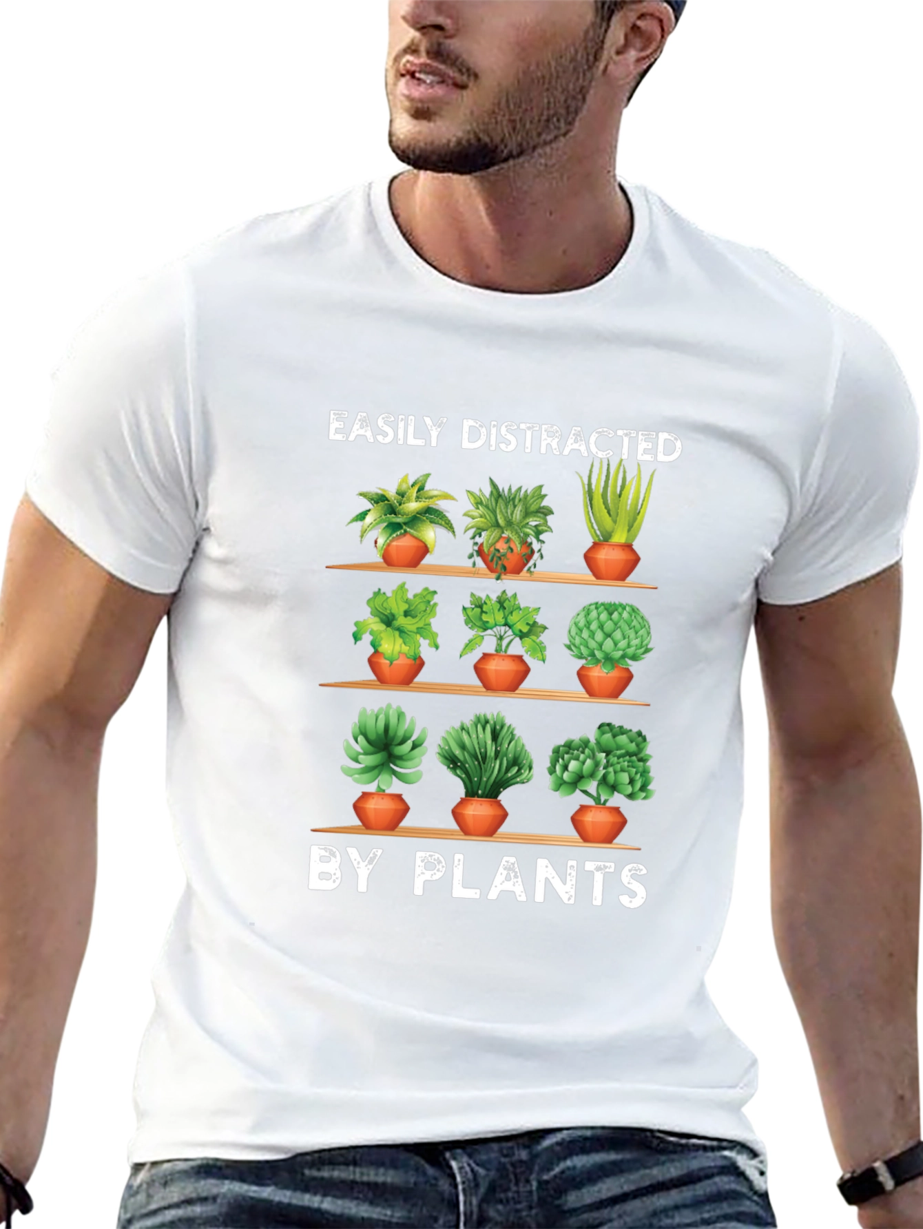 Easily Distracted By Plants T-Shirt