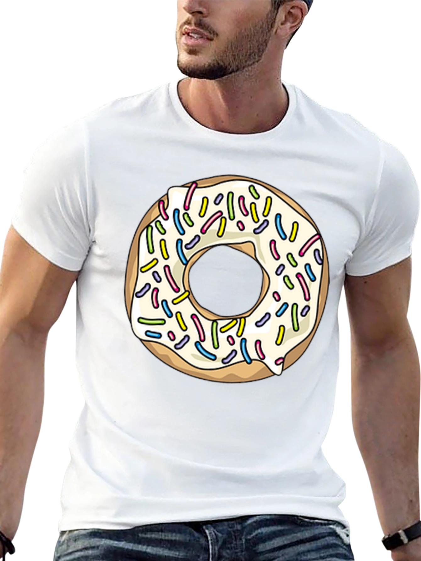 Donut Graphic Tee - Sweet Treat Style!
