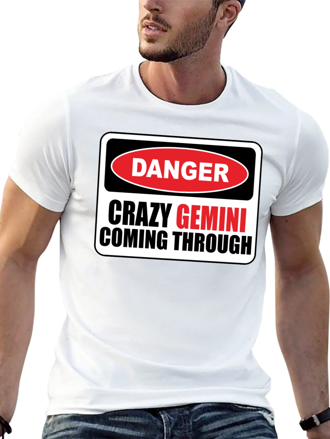 Danger Crazy Gemini T-Shirt
