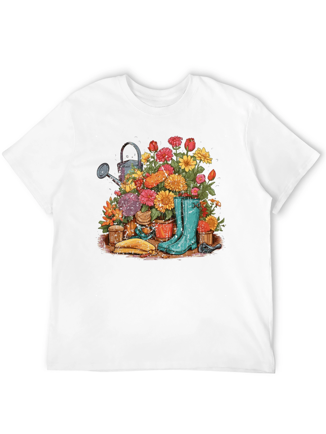 Gardening Still Life Graphic Tee