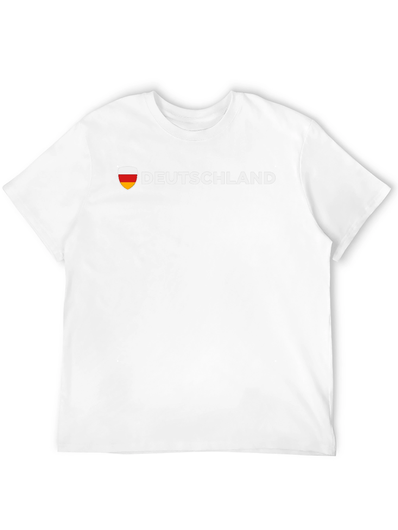 Deutschland Flag Shield T-Shirt - Black