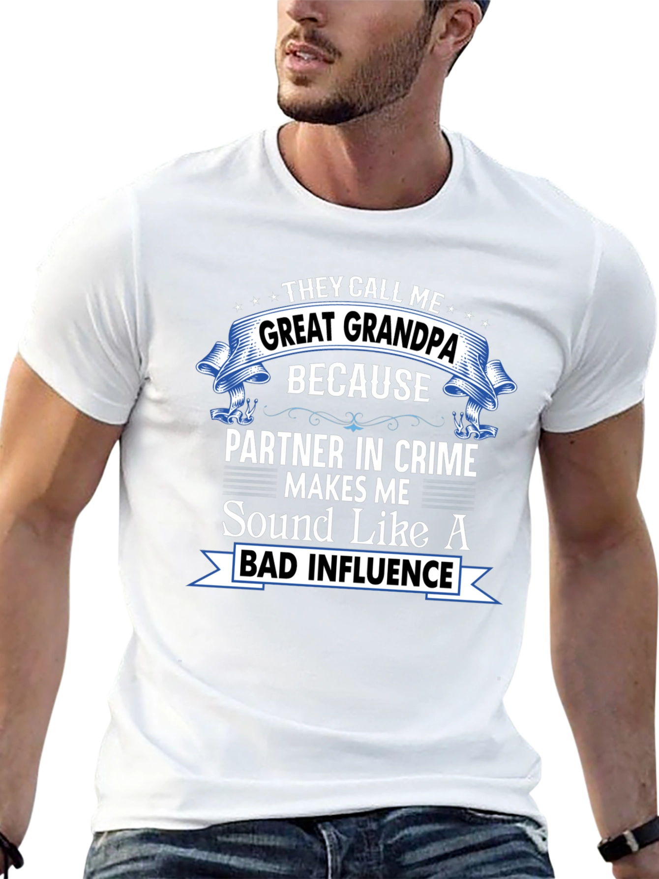 Great Grandpa Partner in Crime T-Shirt