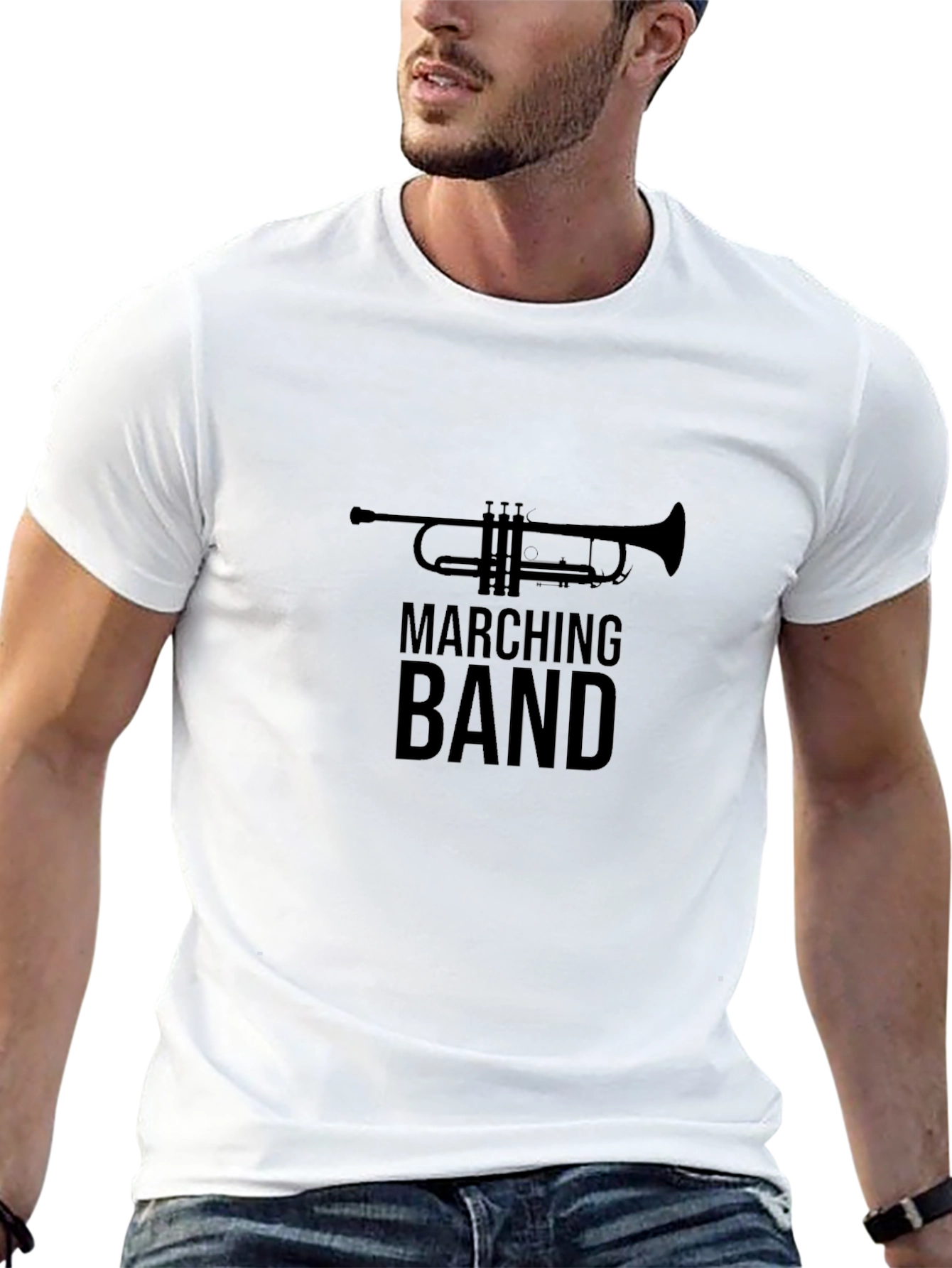 Marching Band Trumpet T-Shirt