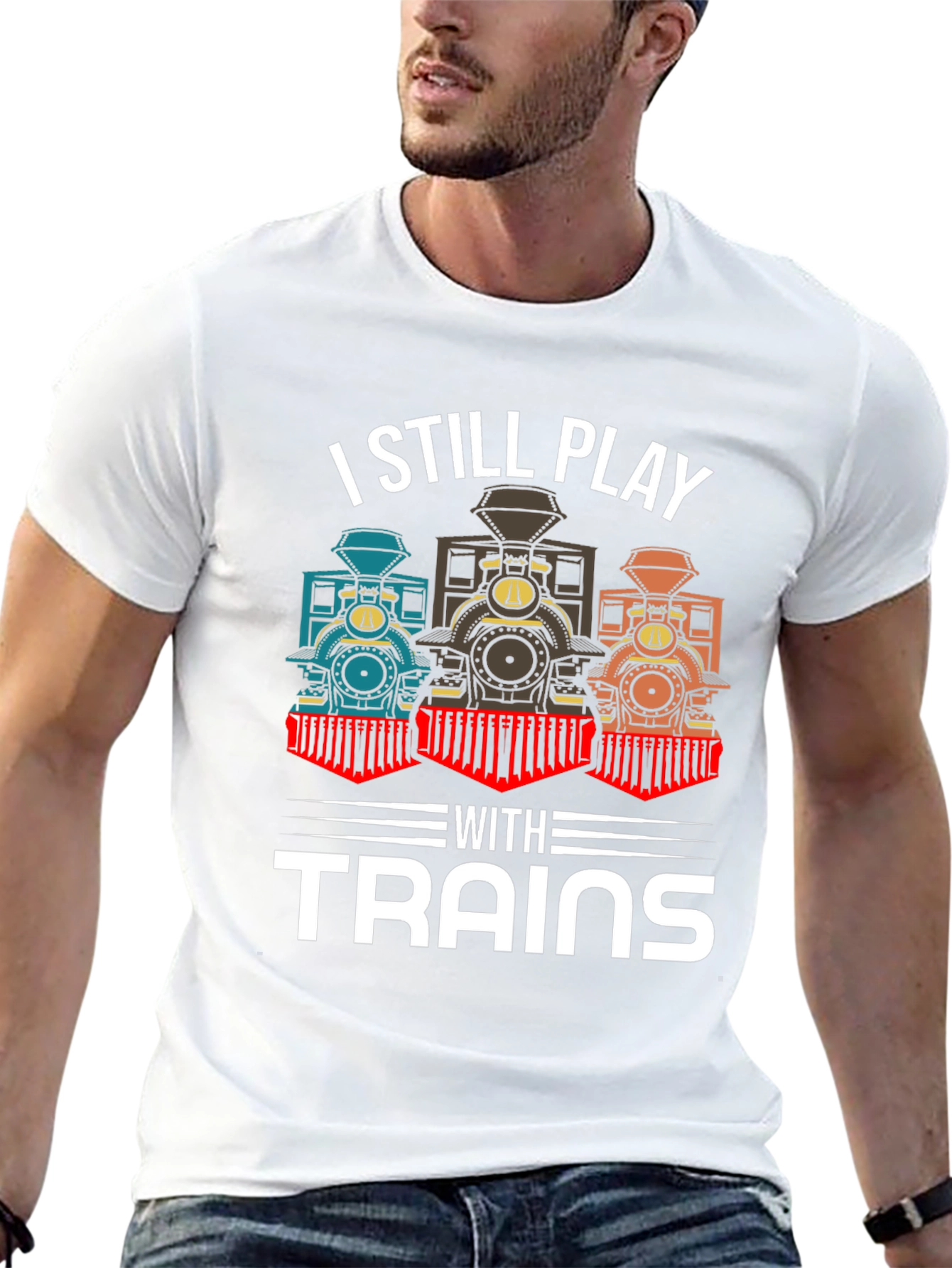 I Still Play With Trains T-Shirt