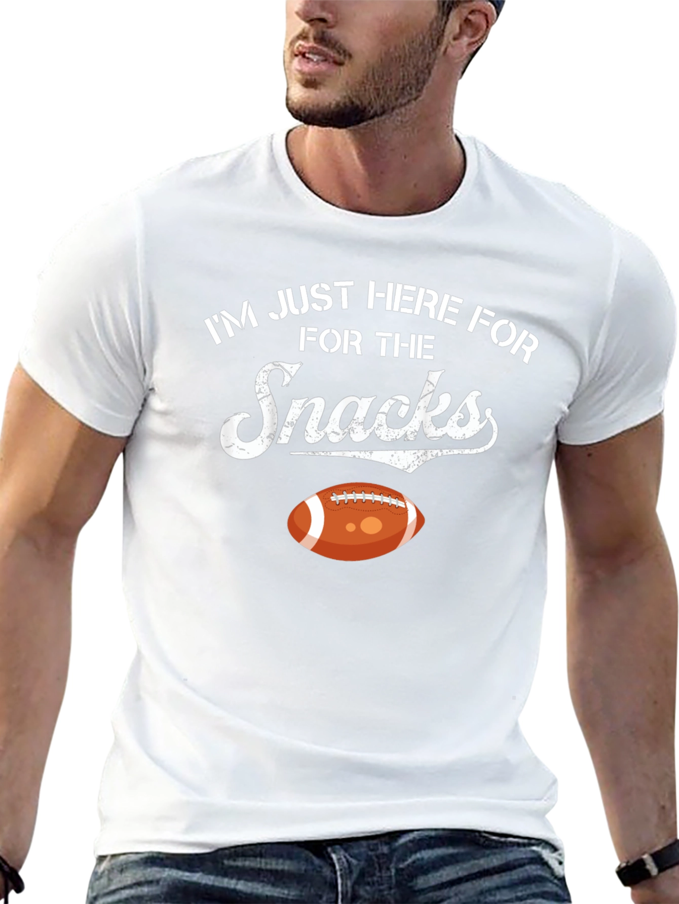 Snacks Football T-Shirt