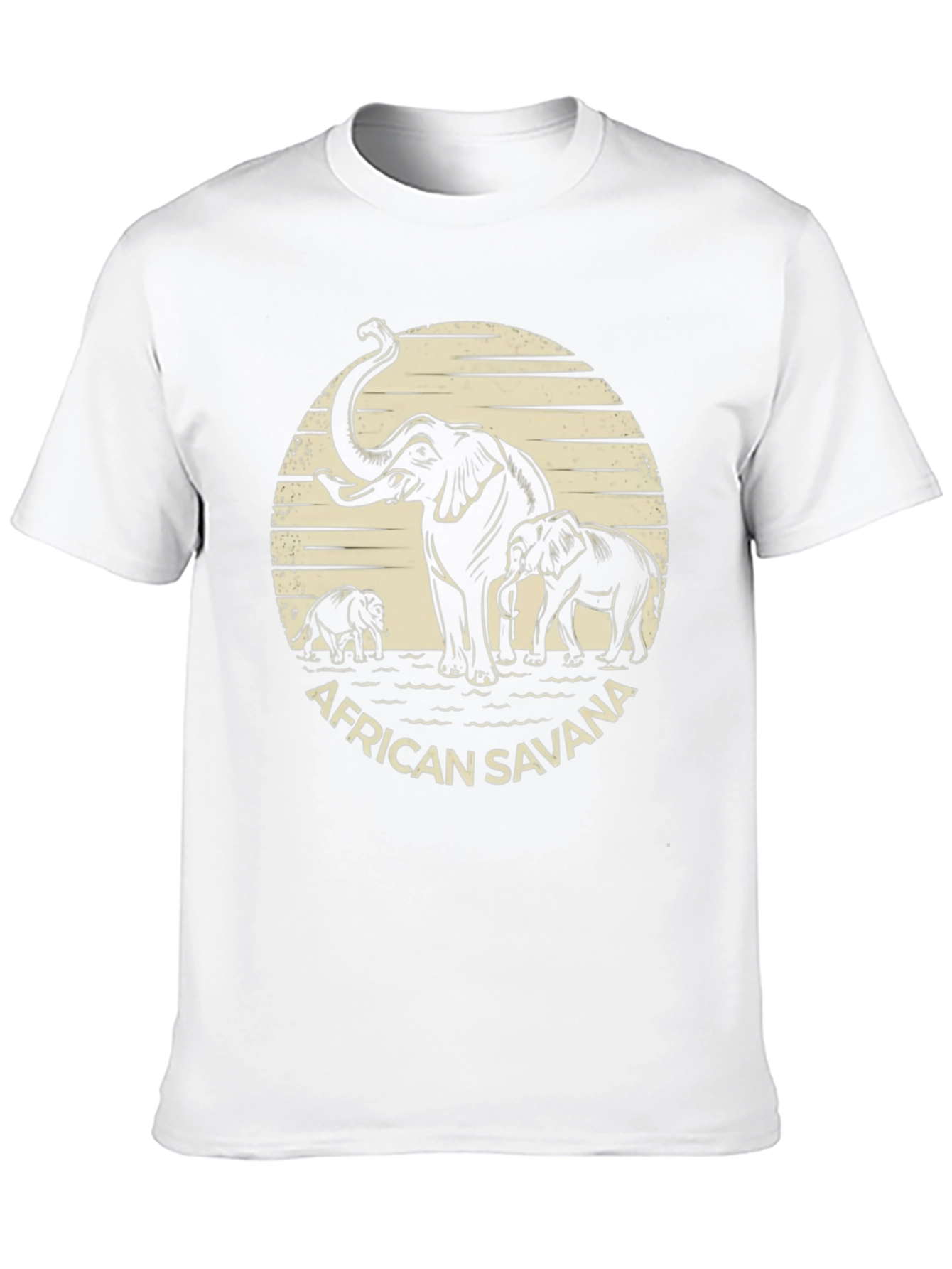 African Savanna Elephant Graphic Tee