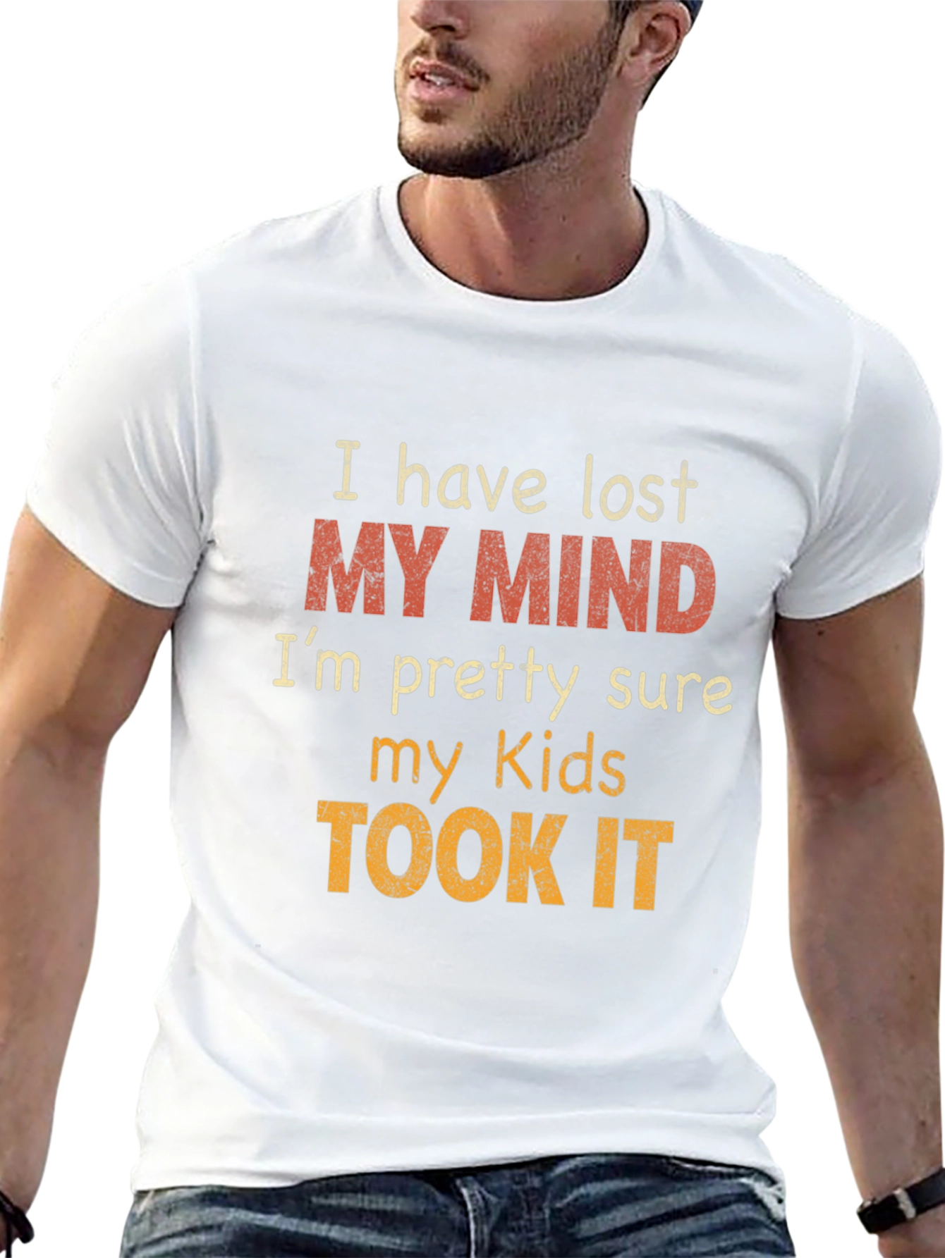 Lost My Mind Kids T-Shirt: Funny Novelty Graphic Tee
