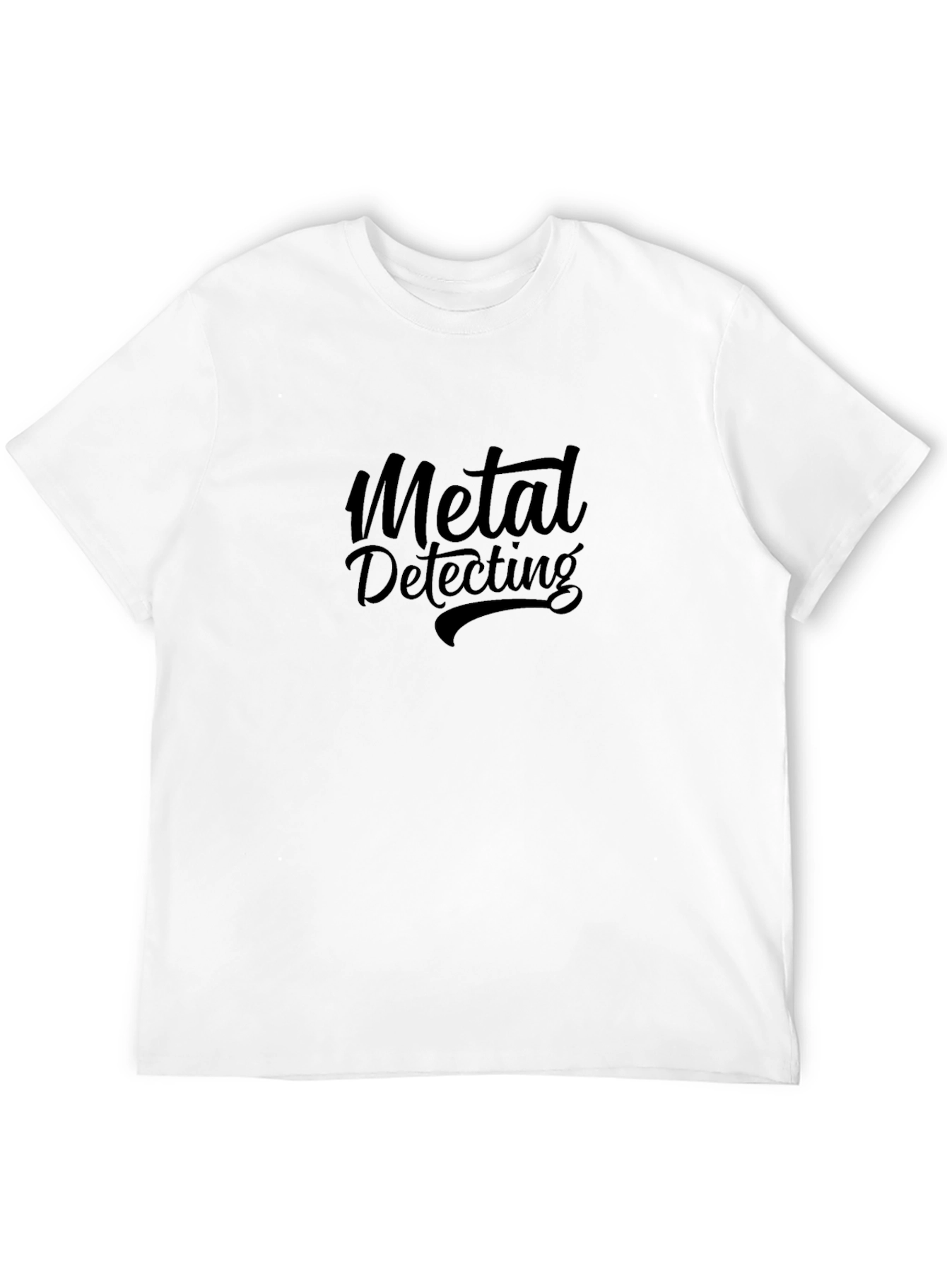 Metal Detecting Black T-Shirt