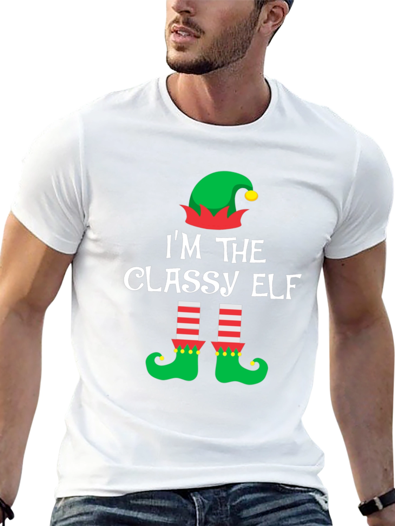 Classy Elf Holiday T-Shirt