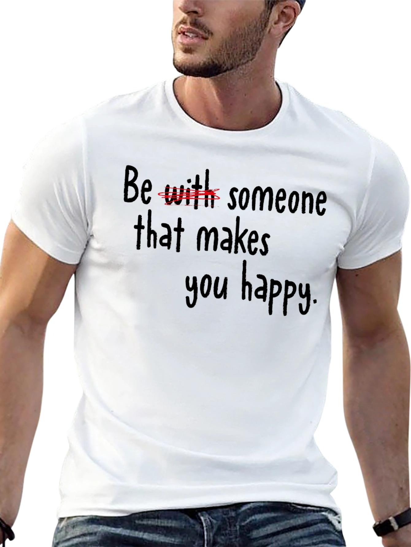 Be Yourself T-Shirt - Find Your Happiness