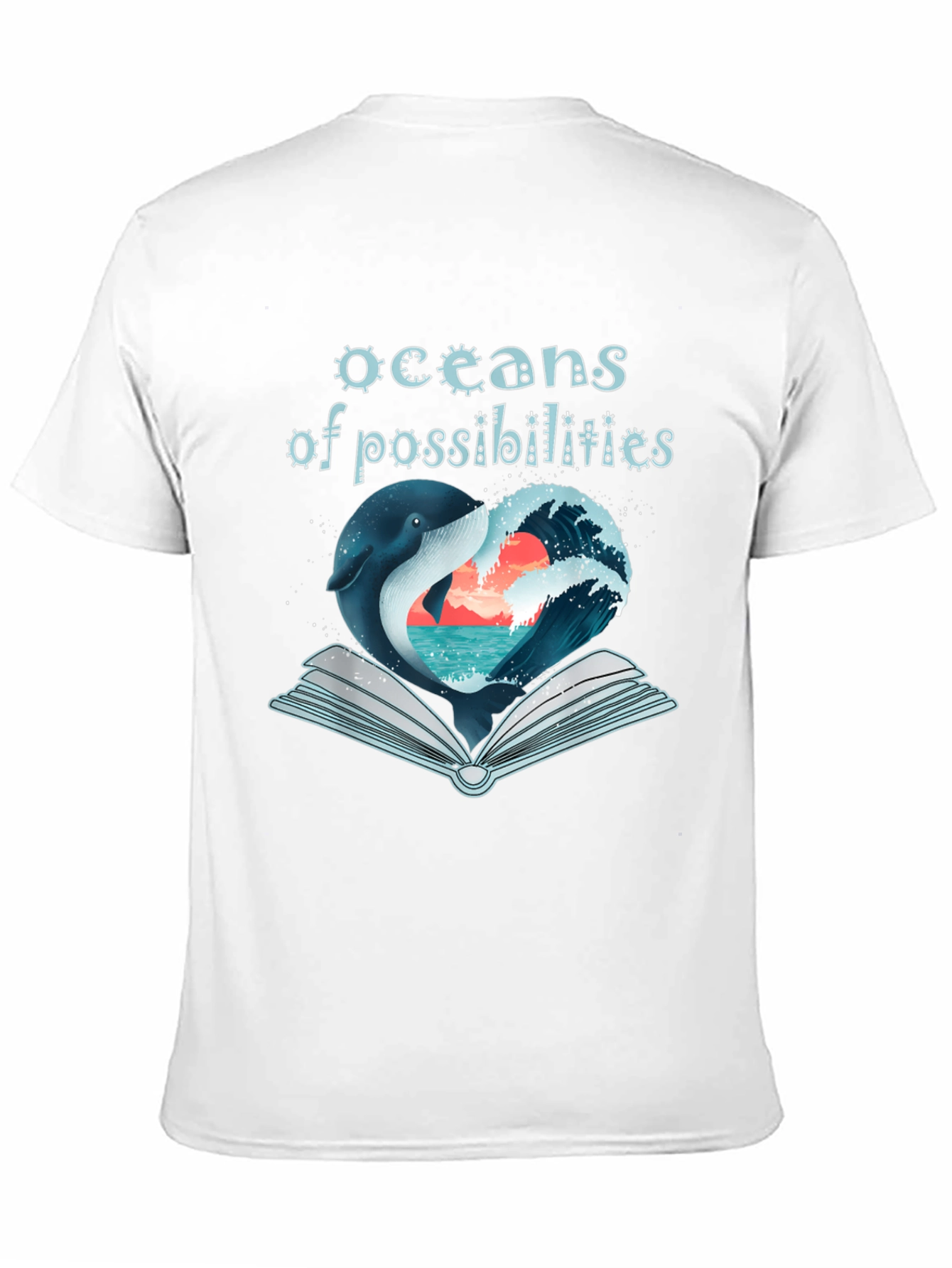 Oceans of Possibilities Whale Graphic T-Shirt