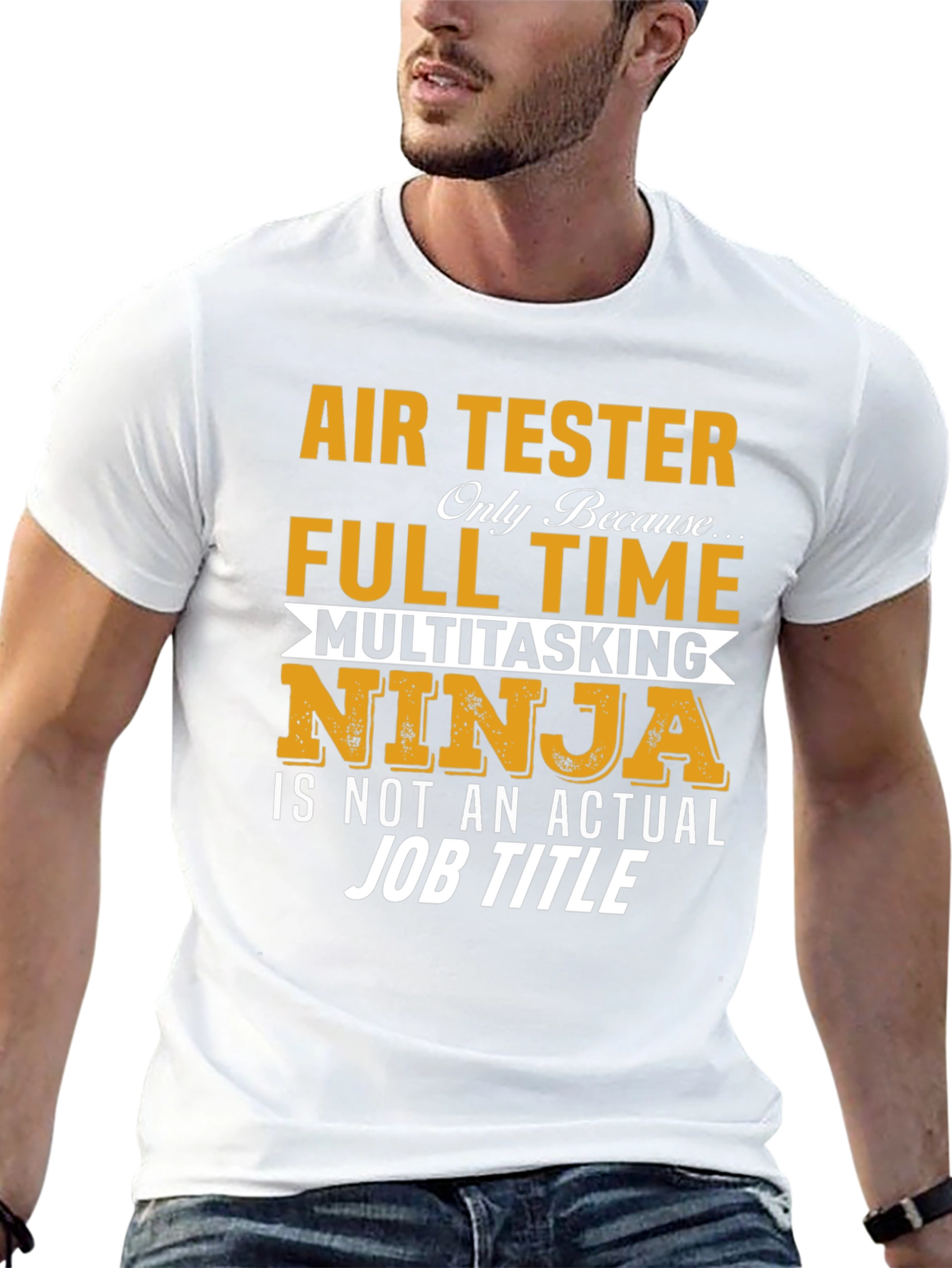 Air Tester Ninja Graphic T-Shirt