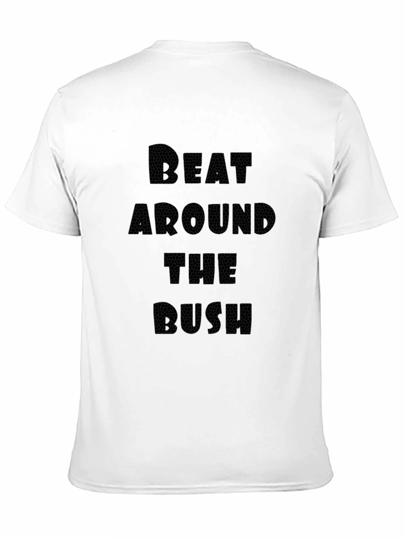 Beat Around the Bush Graphic T-Shirt - Black