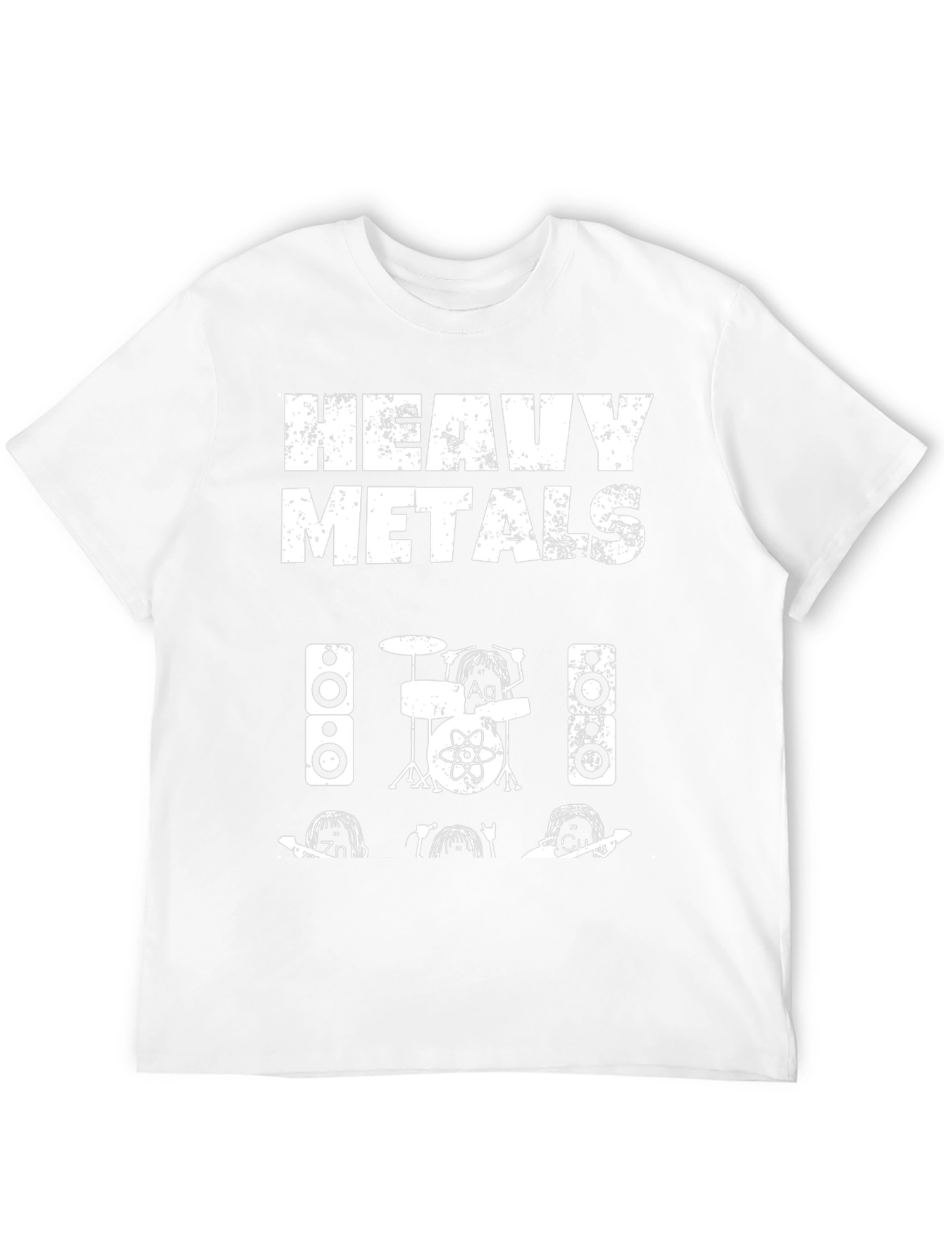 Heavy Metals T-Shirt - Band & Chemistry Humor