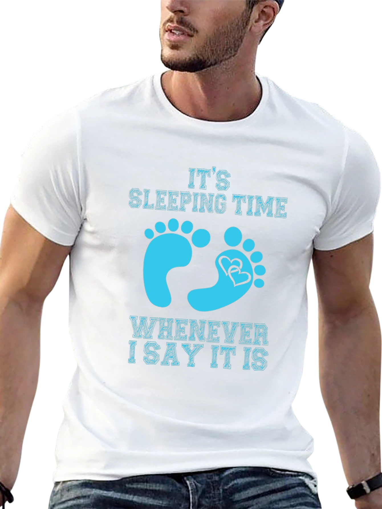 Its Sleeping Time Baby T-Shirt