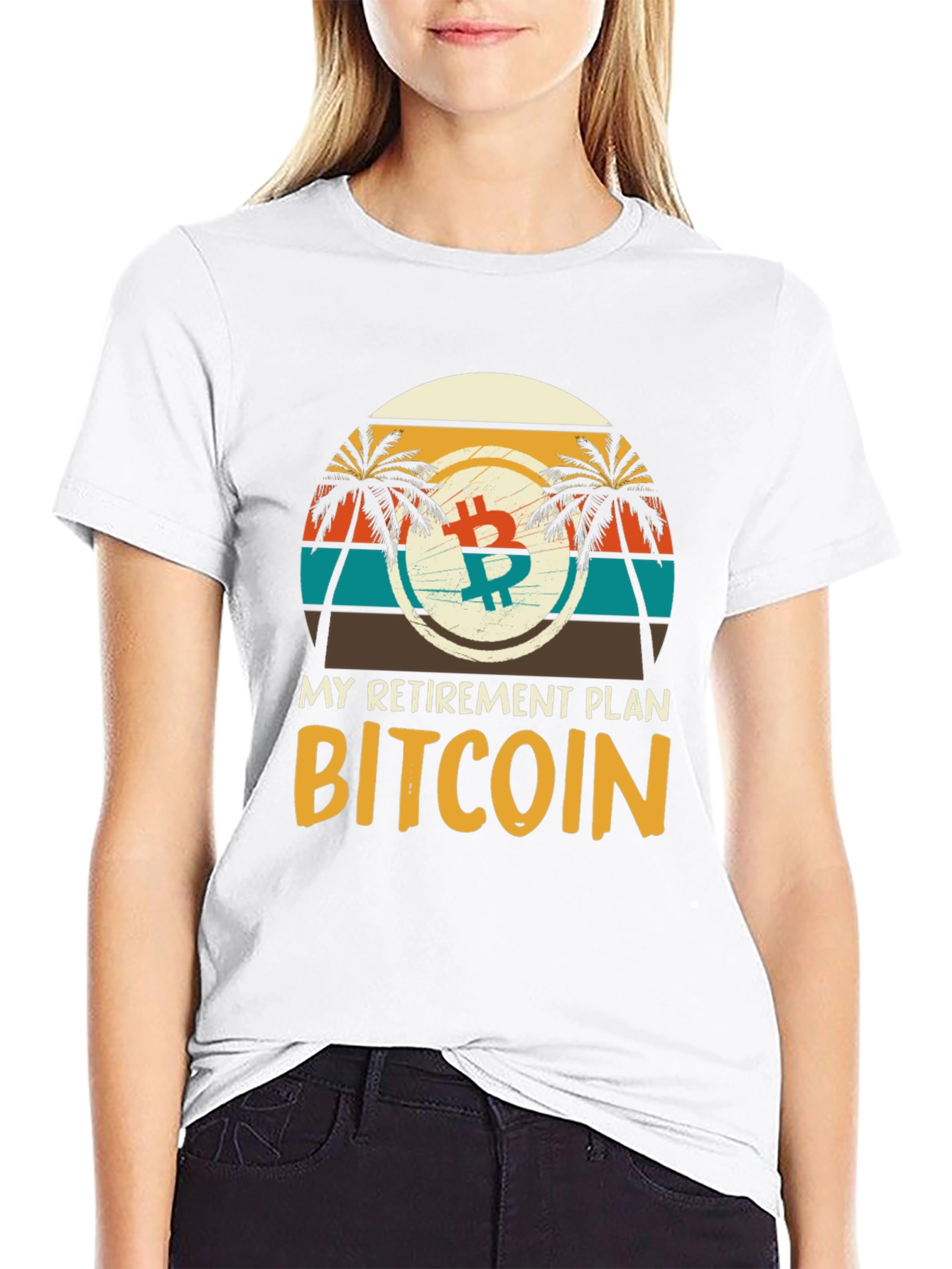 Bitcoin Retirement Plan T-Shirt - Crypto Investor Tee