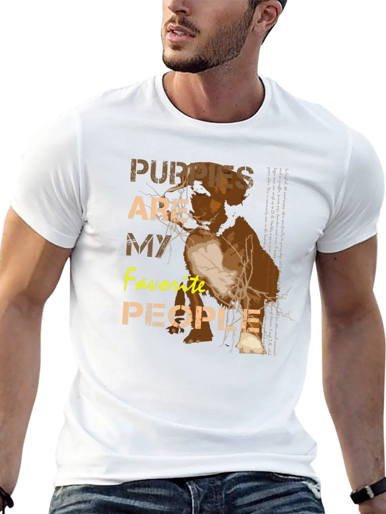 Puppies Are My Favorite People T-Shirt
