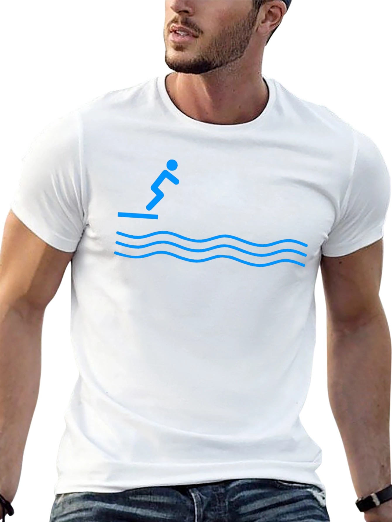 Diving Board T-Shirt - Jump In!